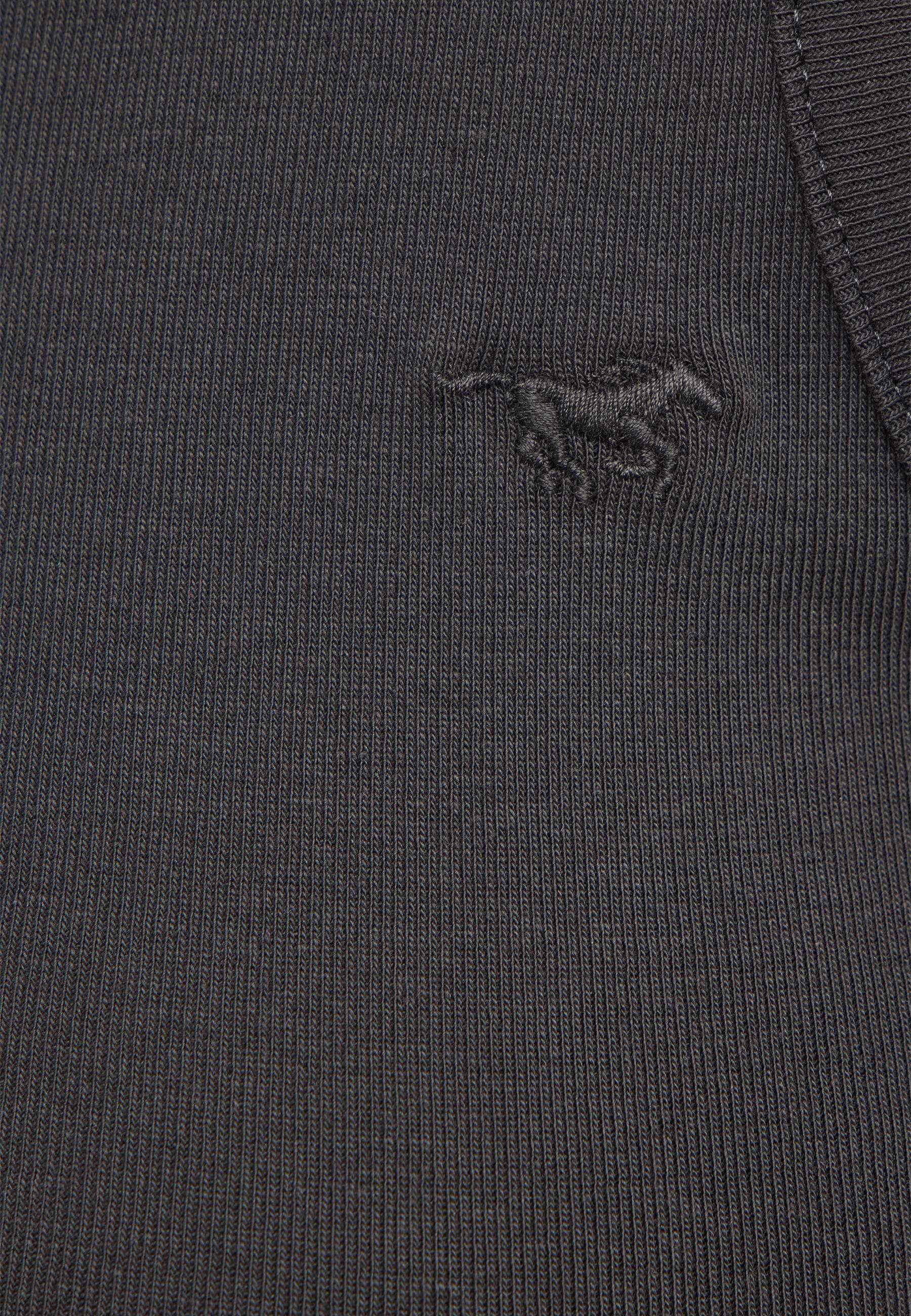 polo, polohemd, stichlogo, dunkel, baumlogo