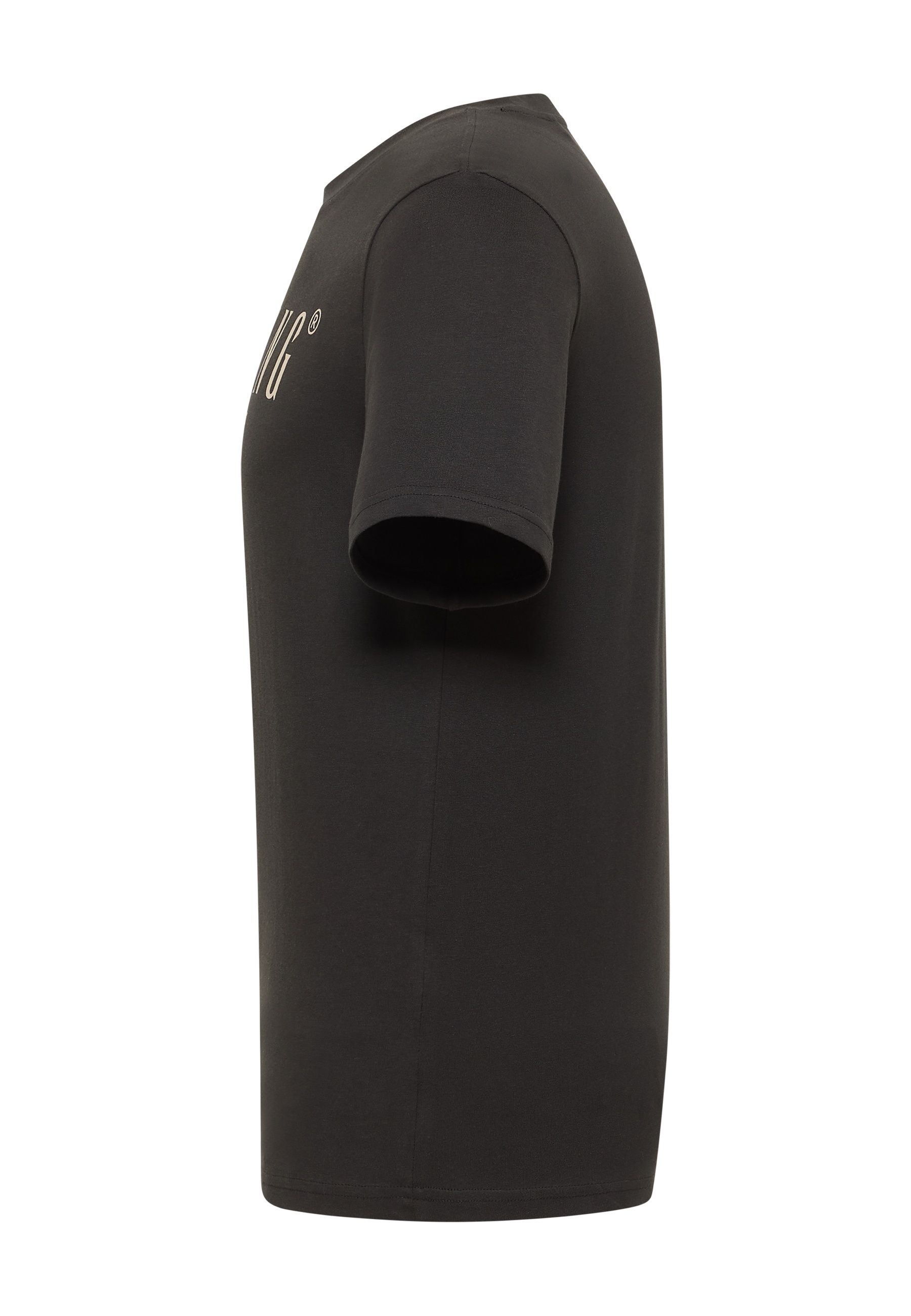 T-Shirt, Kurzarm, Schwarz, Rundhals, Glatte Oberfläche