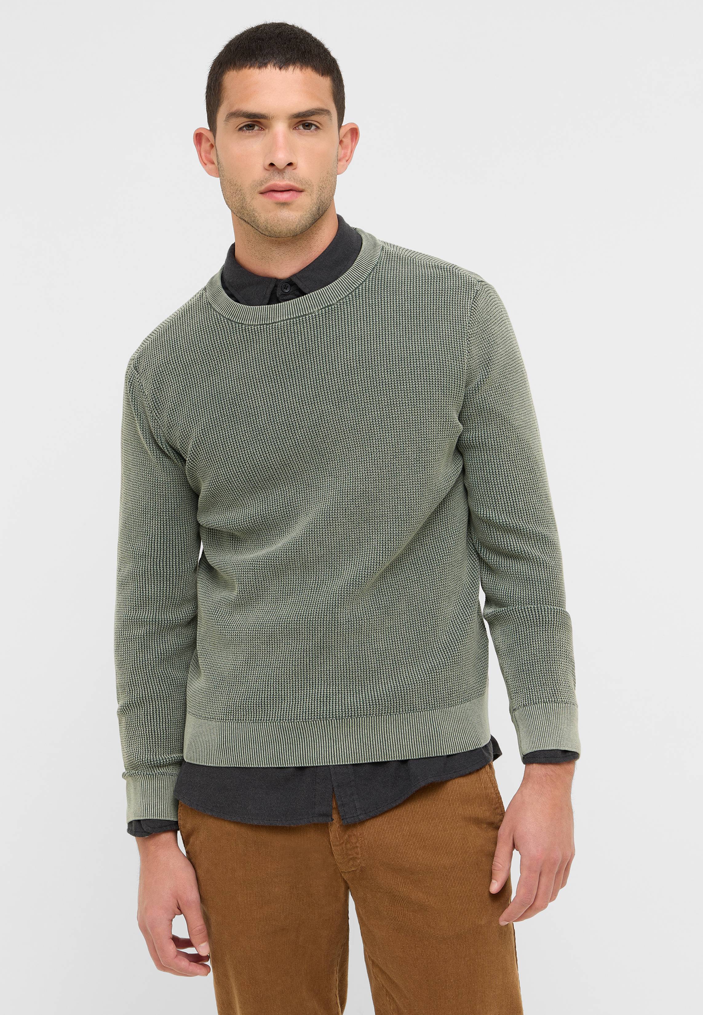 Bekleidung, Strickwaren, Pullover, Sweatshirt, Langarm