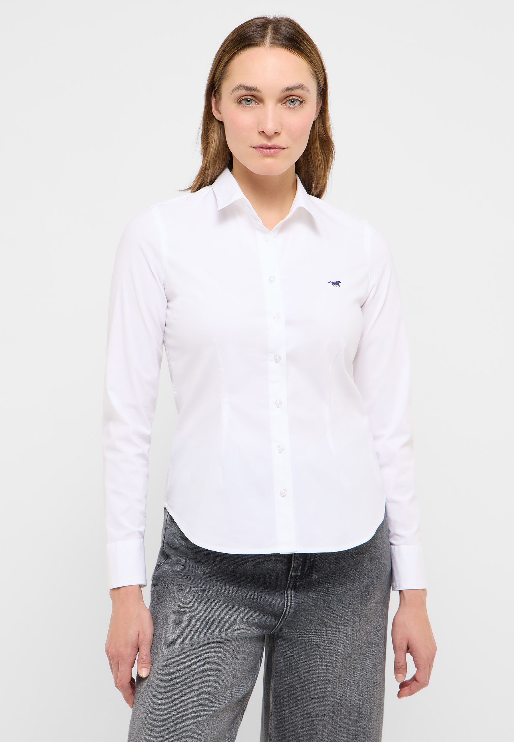 Hemd, Kleid, Hemd, Bluse, Langarm, Jeans