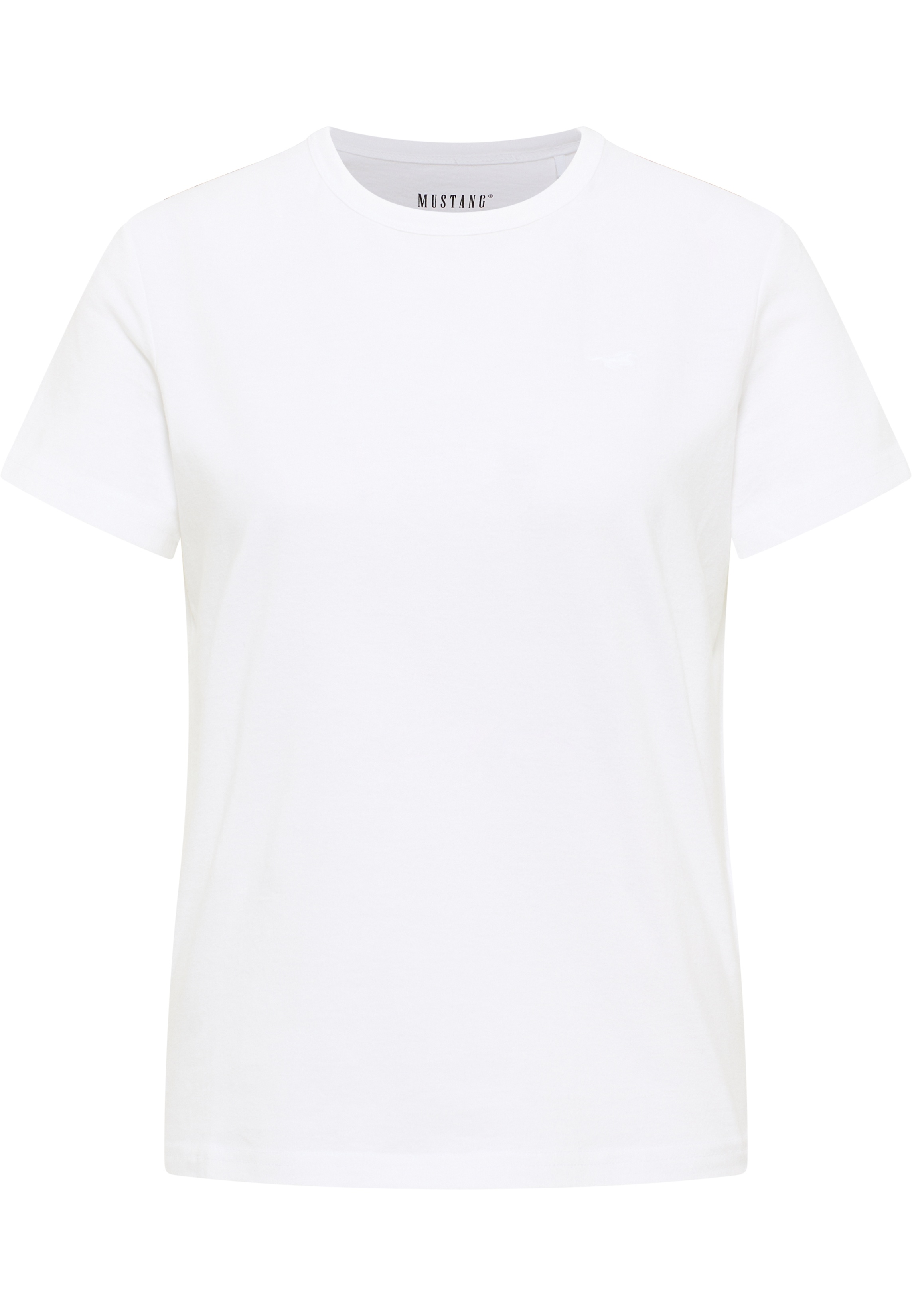 Mustang Damen T-Shirt Style Ada, weiß