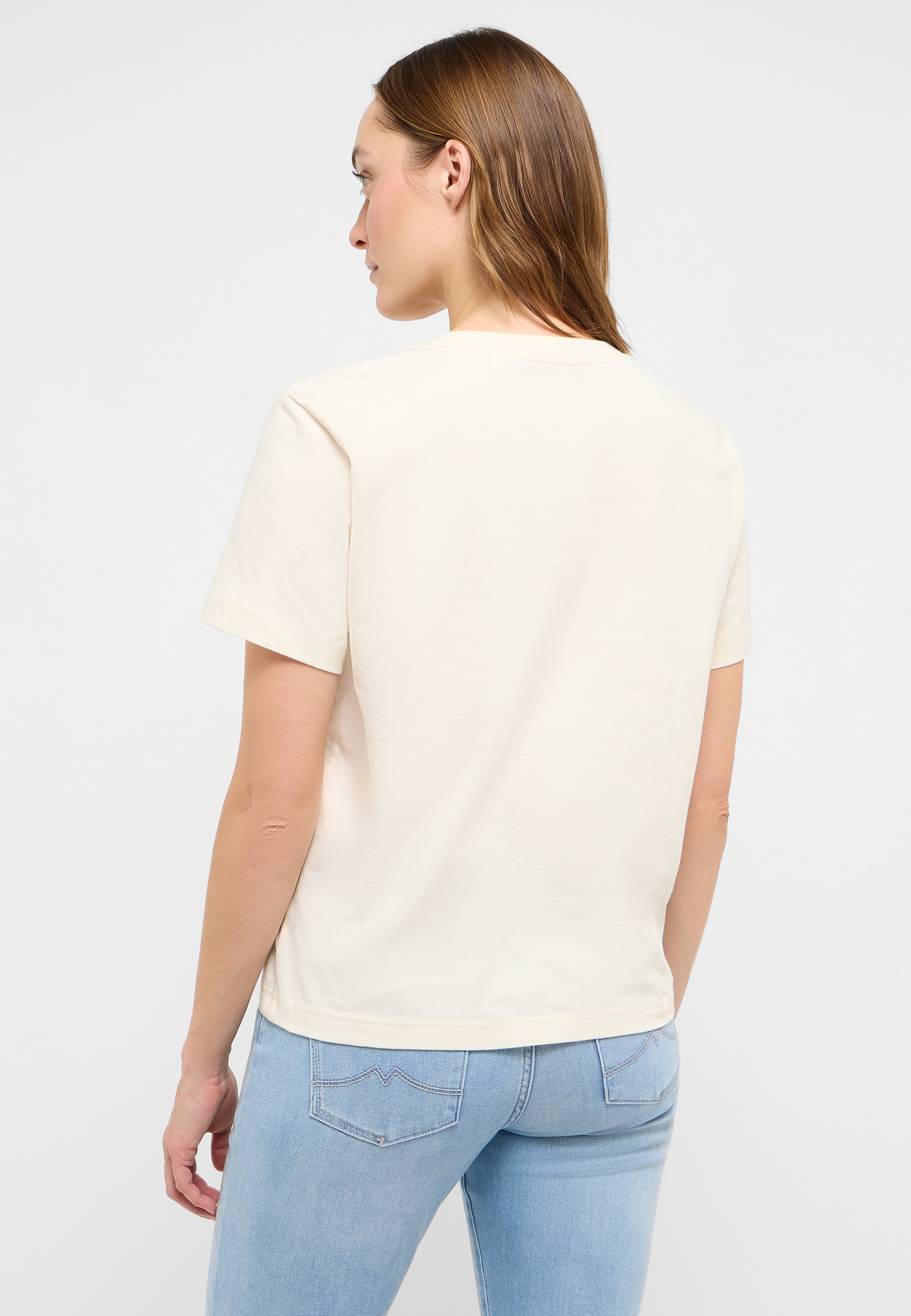 T-shirt, Bluse, Jeans, Person, Ärmel