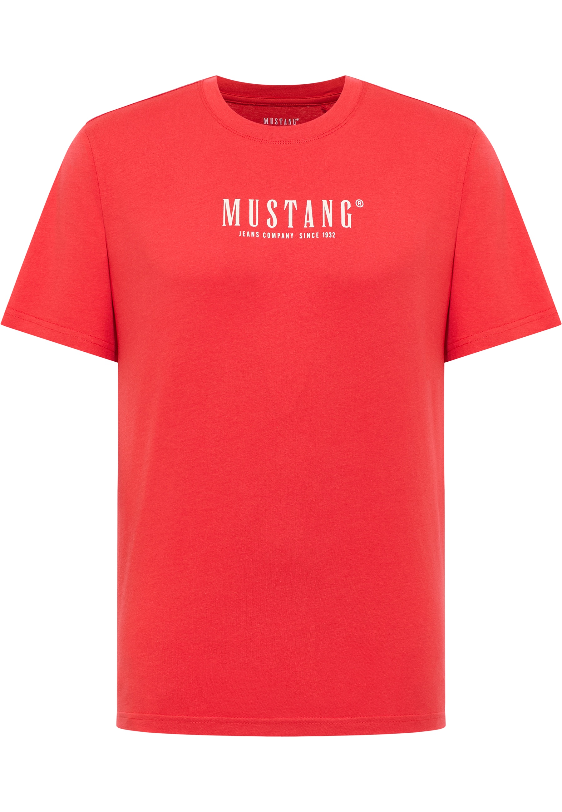 Mustang Herren T-Shirt Style Austin, rot