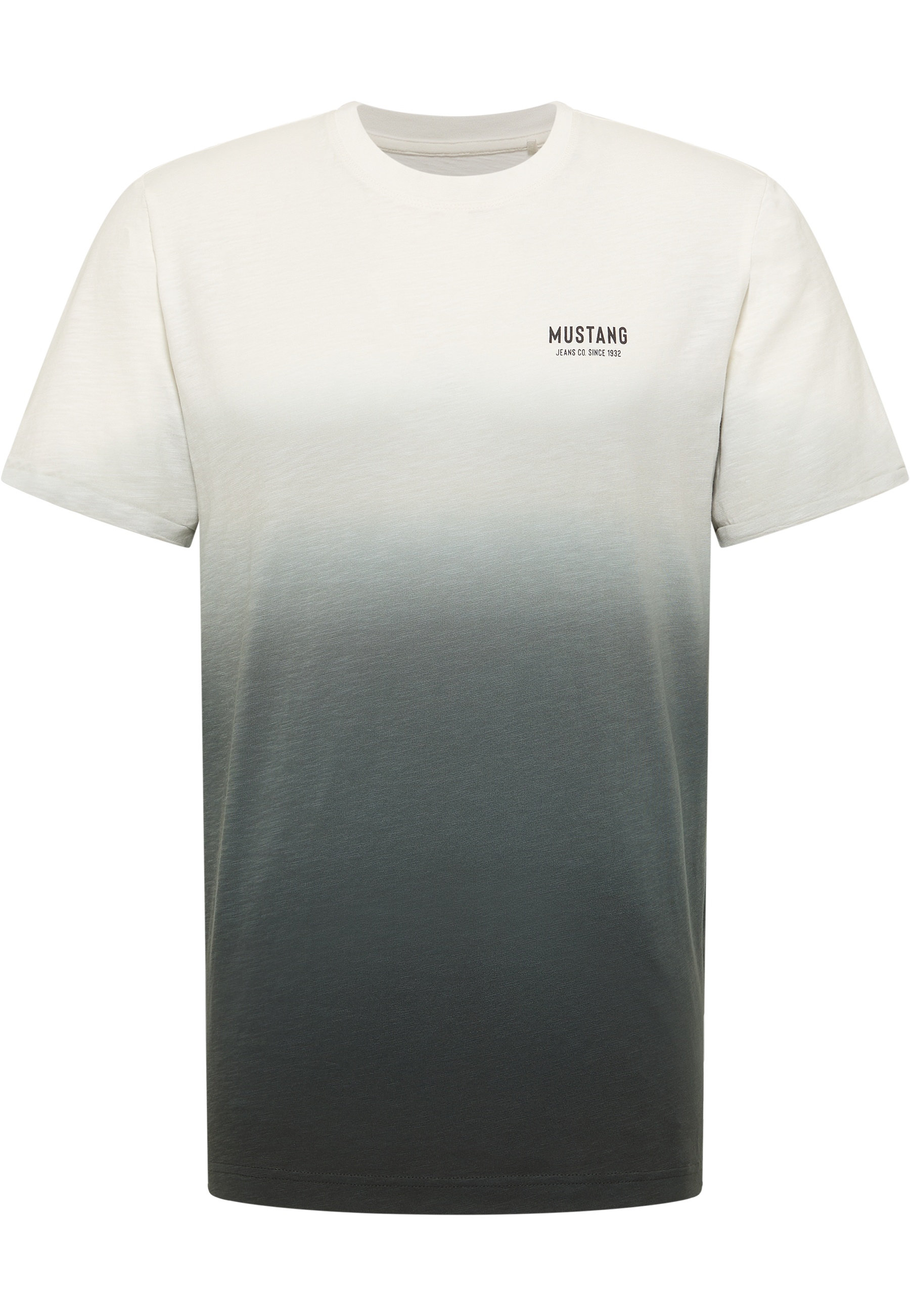 T-Shirt, Gradient, Kurzarm, Rundhals, Mustang