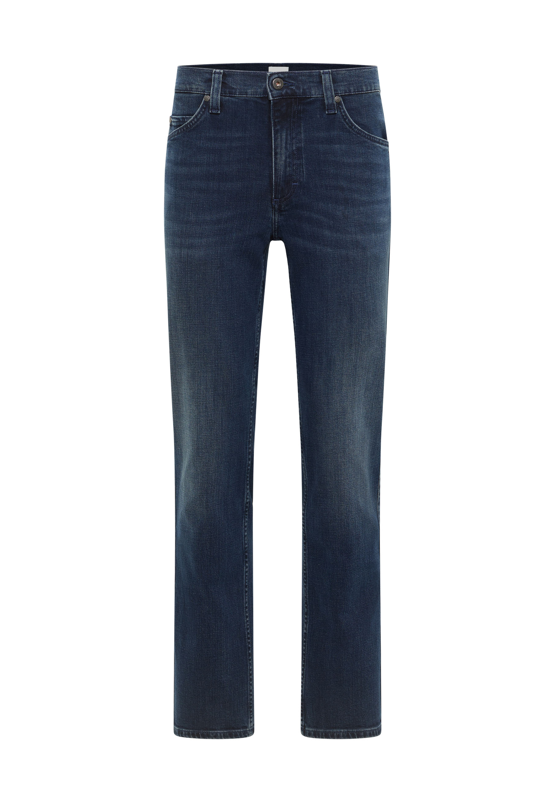 Mustang Herren Jeans Style Tramper Straight, blau dunkel