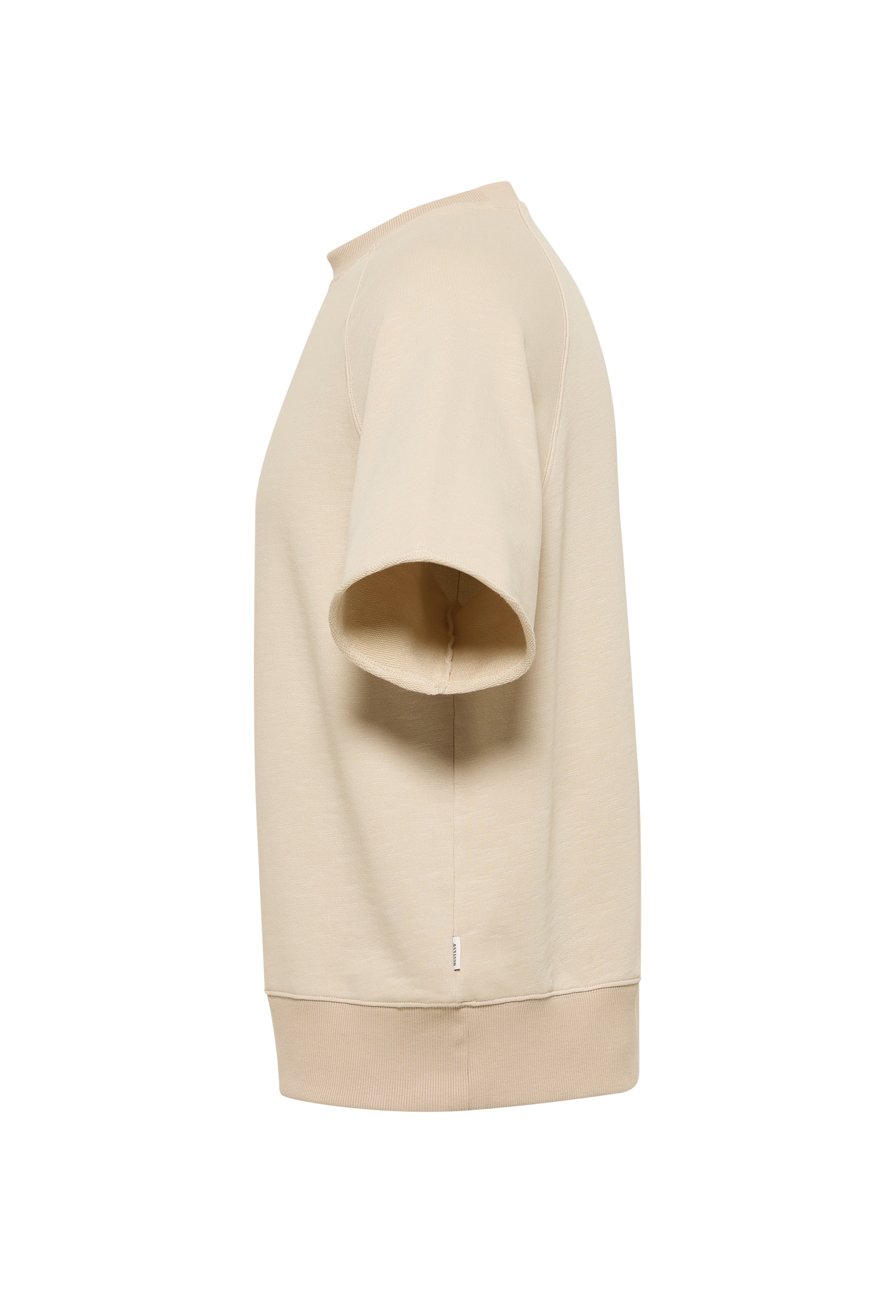 Herren-Pullover, Beige, T-Shirt, Kurzarm, Shirt-ähnlich