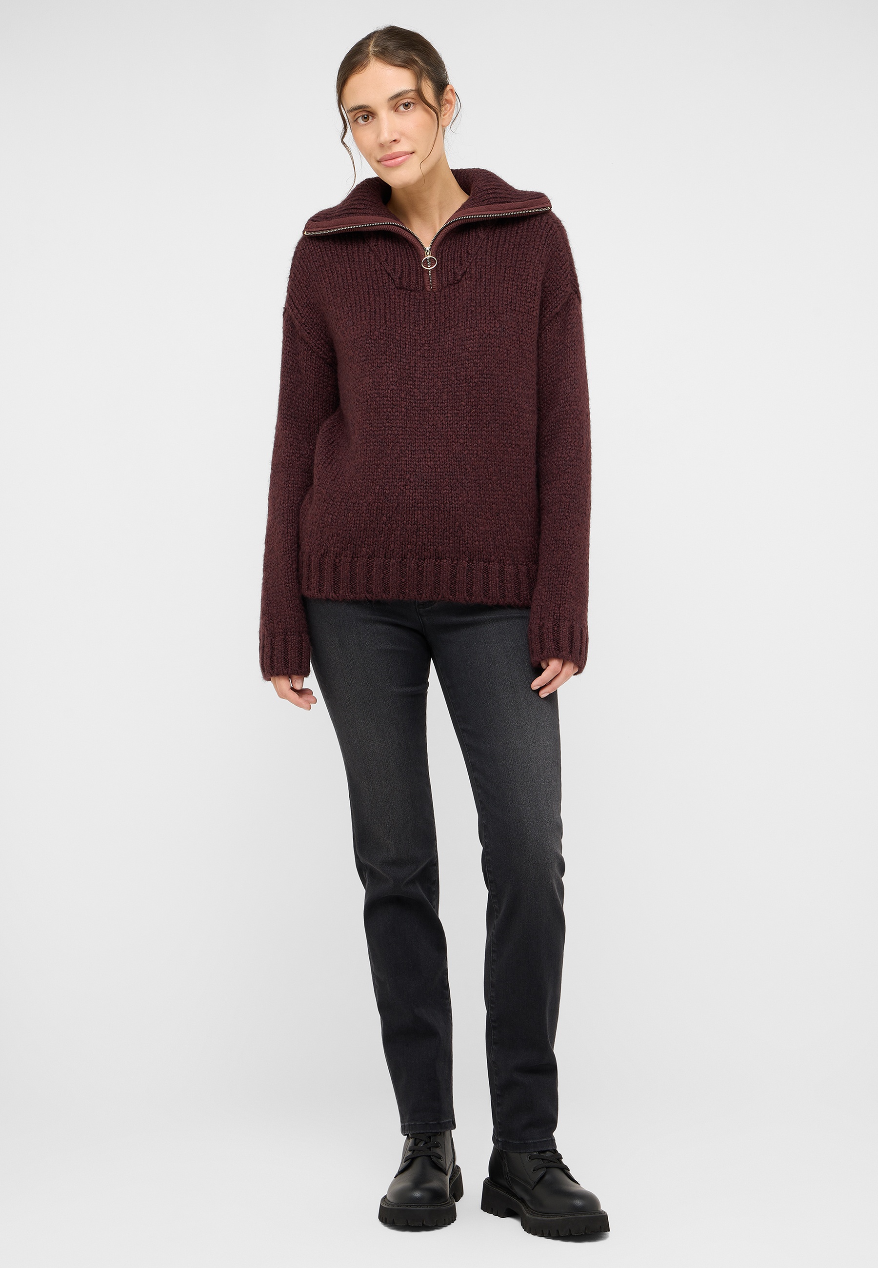 Bekleidung, Strickwaren, Pullover, Sweatshirt, Kapuzenpulli