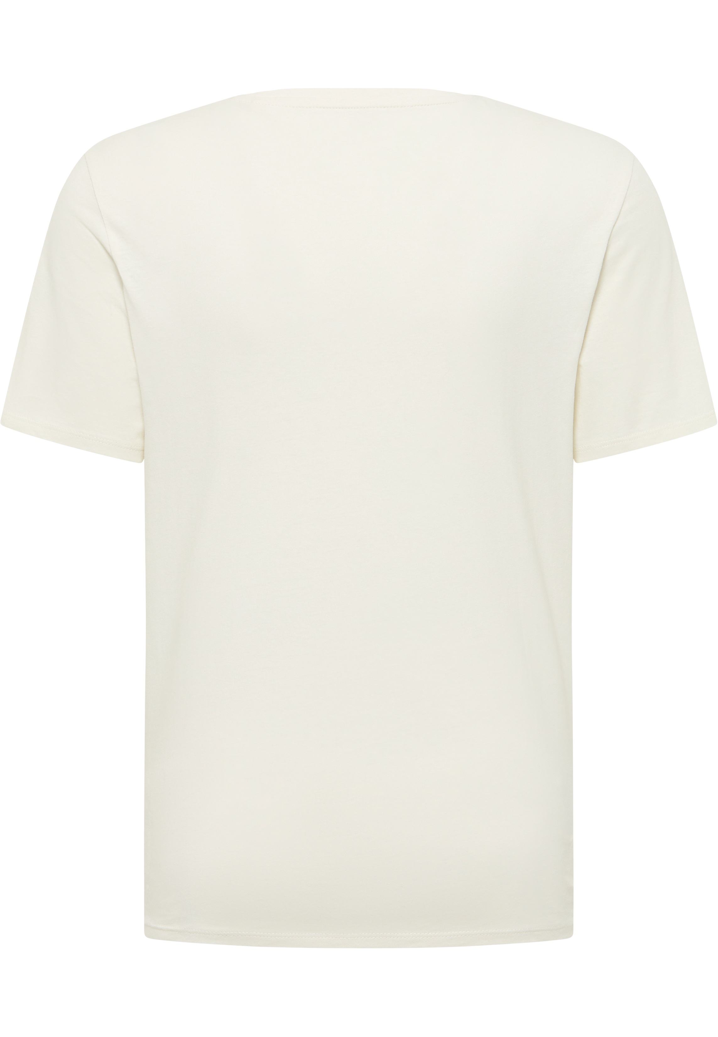 T-Shirt, Kurzarm, Weiß, Unifarben, Baumwolle