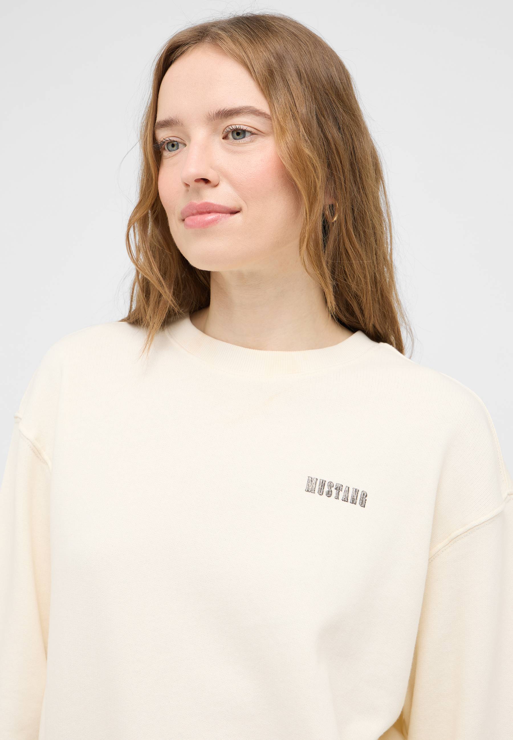 Langarm, T-shirt, Person, Portrait, Frau