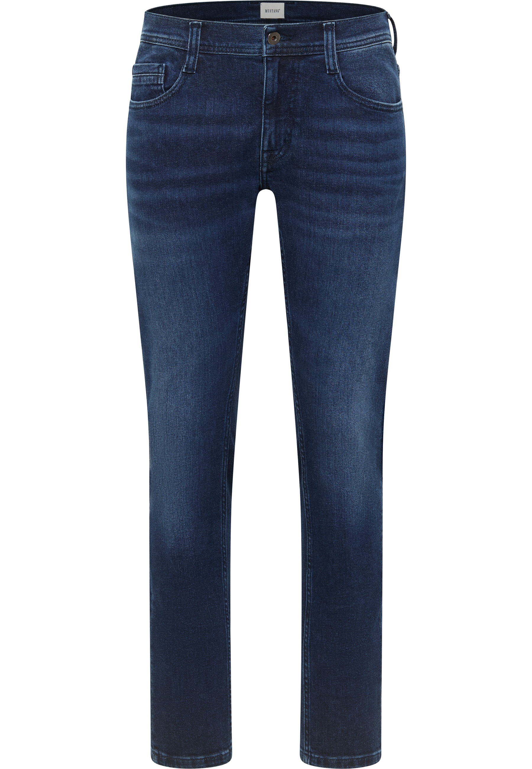Mustang Herren Jeans Style Oregon Slim, blau dunkel