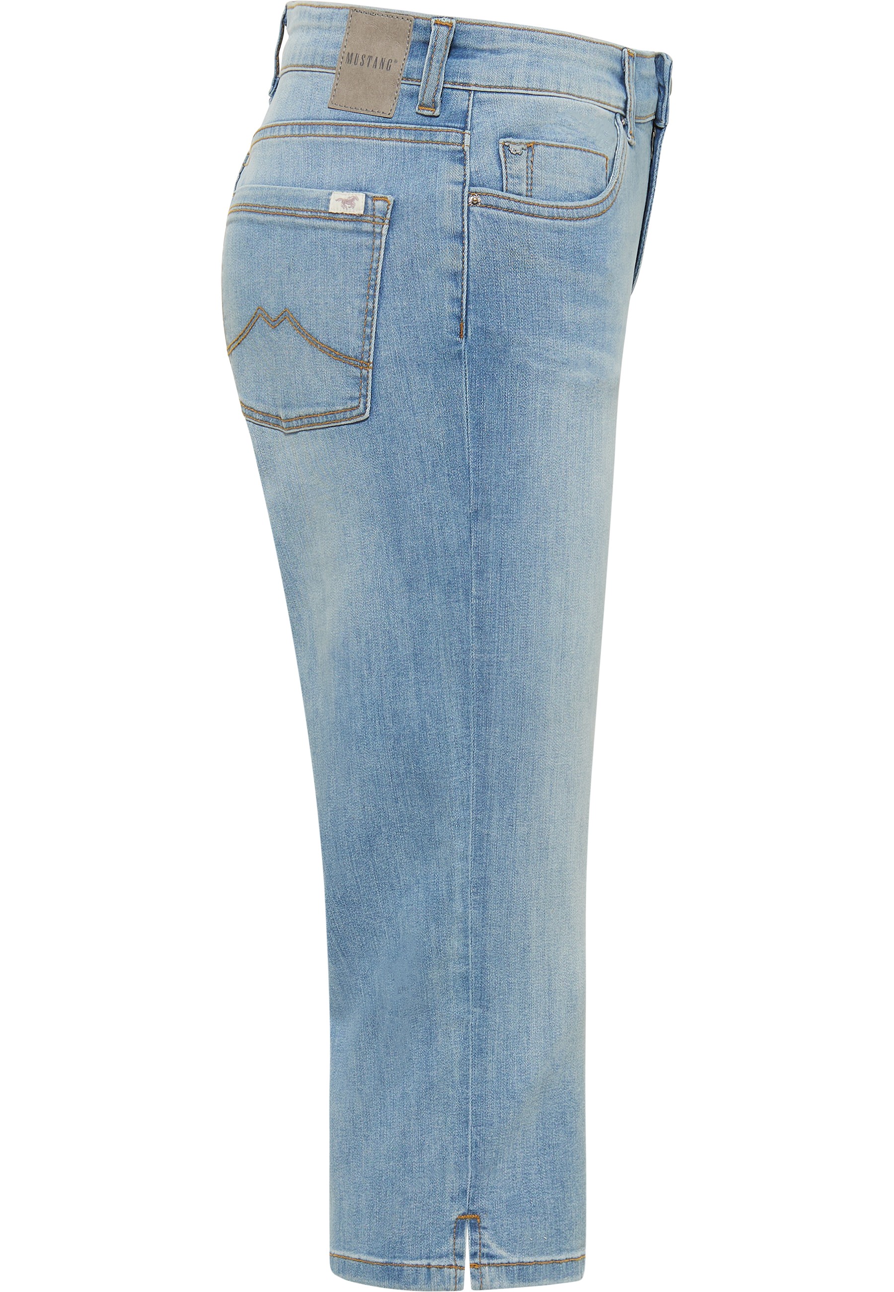 jeans, denim, hellblaue Waschung, Gesäßtasche, Gürtel-Schlaufen