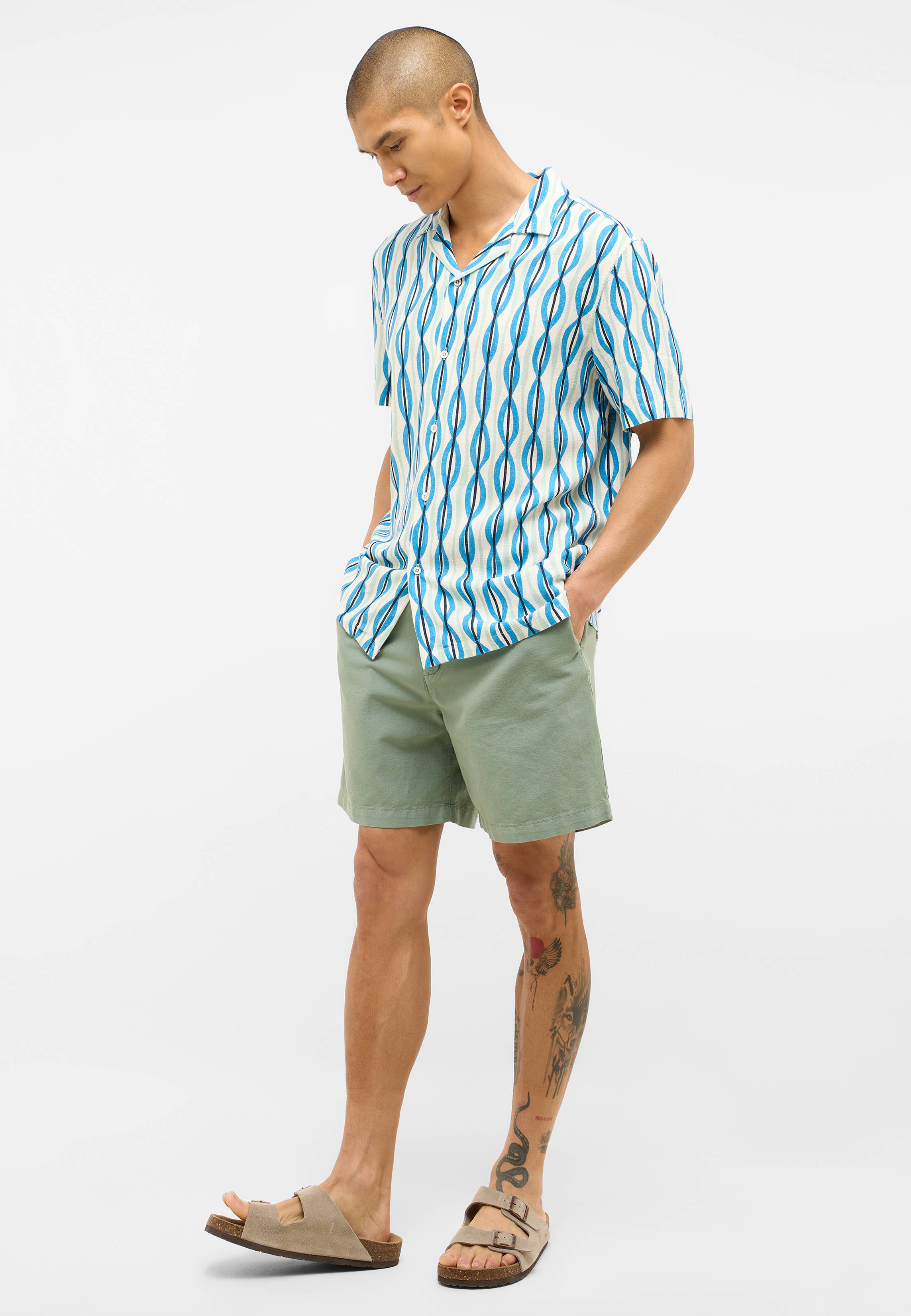 Bekleidung, Kurze Hosen, Sandale, Hemd, Strandmode