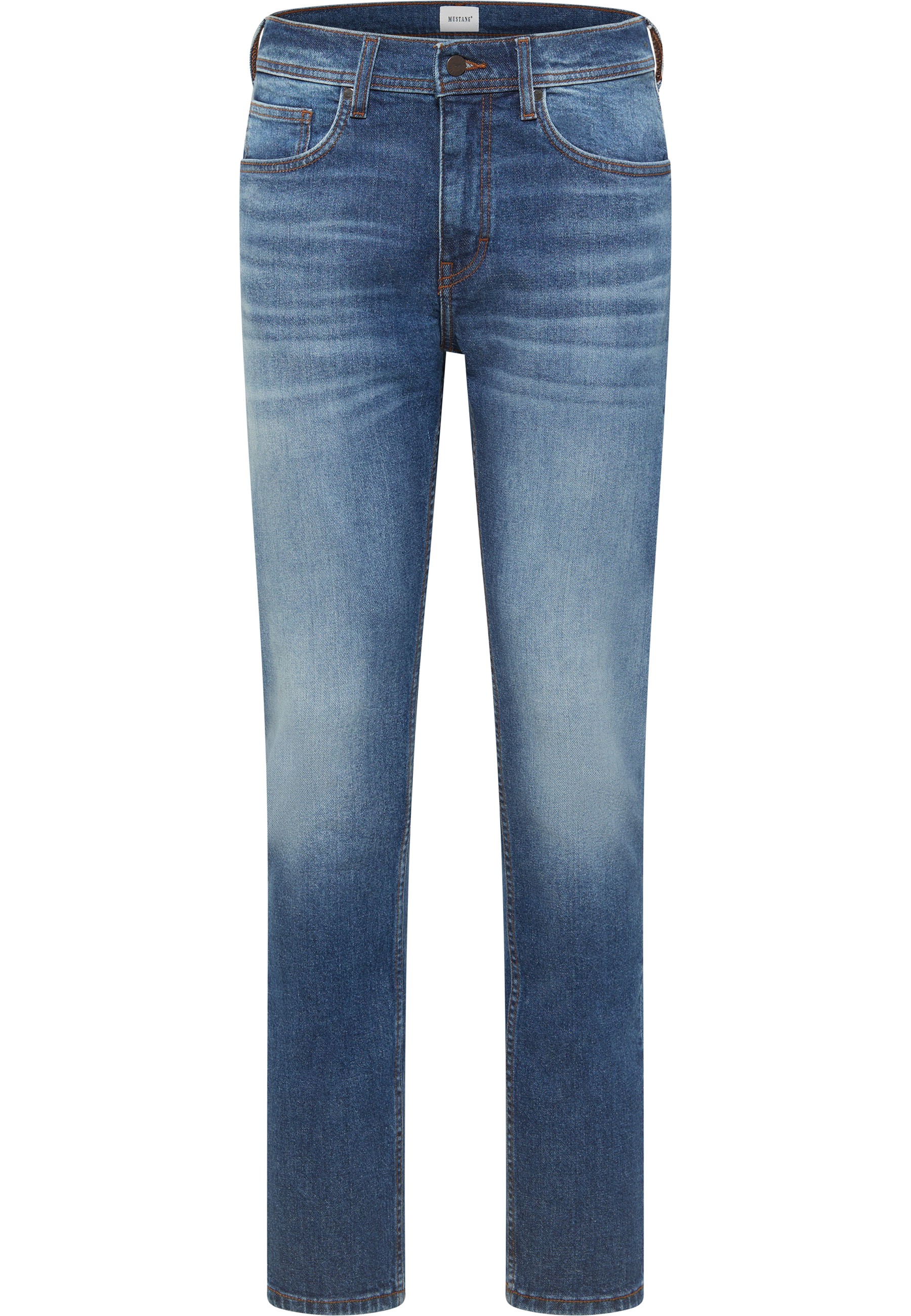 Mustang Herren Jeans Style Orlando Slim, blau dunkel