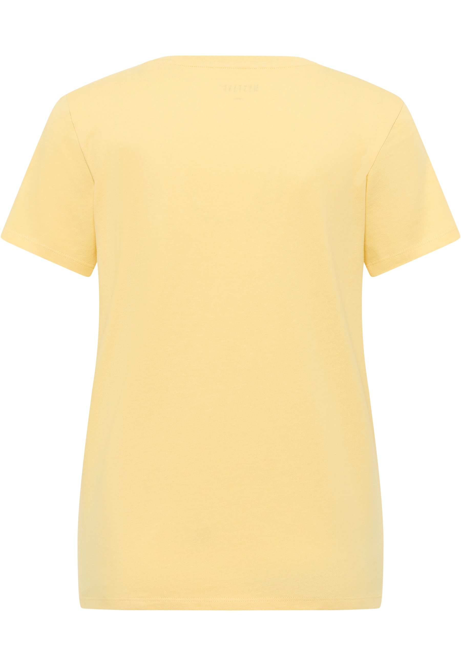 T-Shirt, Kurze Ärmel, Egal, Gelb, Baumwolle