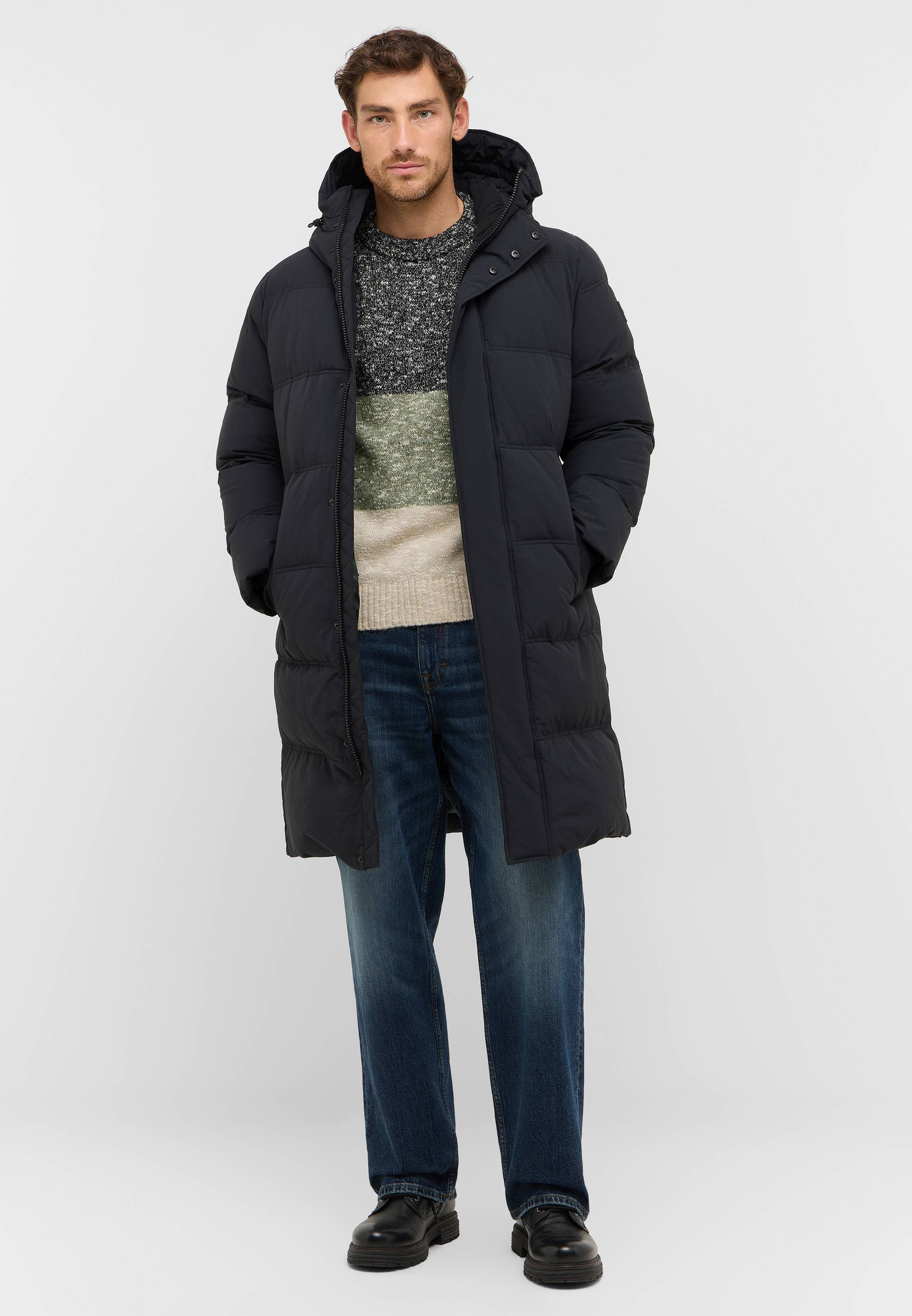 Mantel, Jacke, Mann, Person