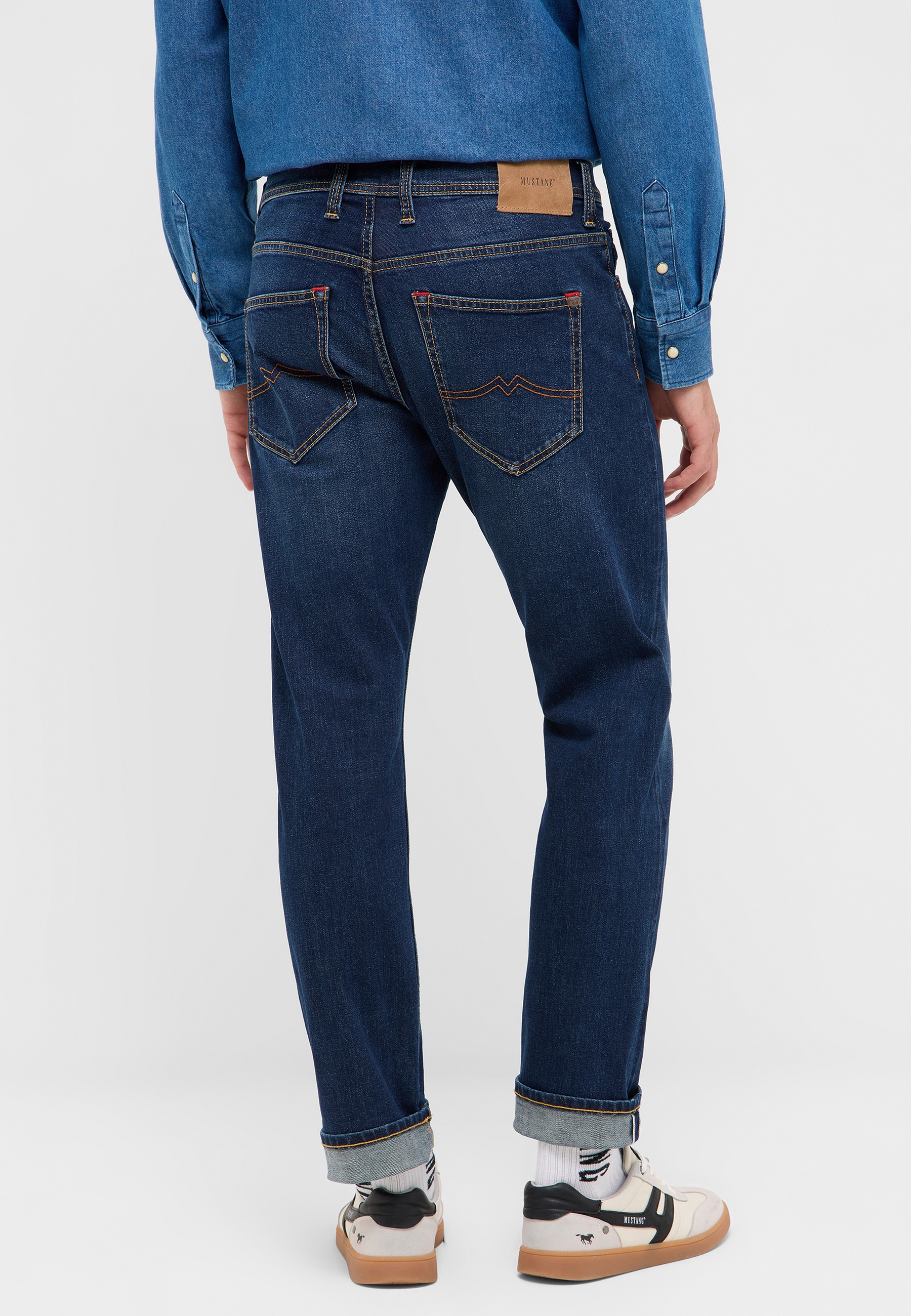 Jeanshose, Hosen, Erwachsener, Mann, Person