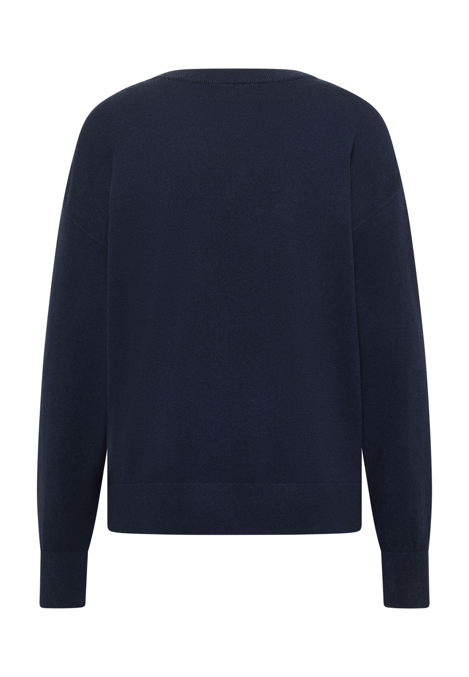 Pullover, Crewneck, Navy, Sweatshirt, Langarm