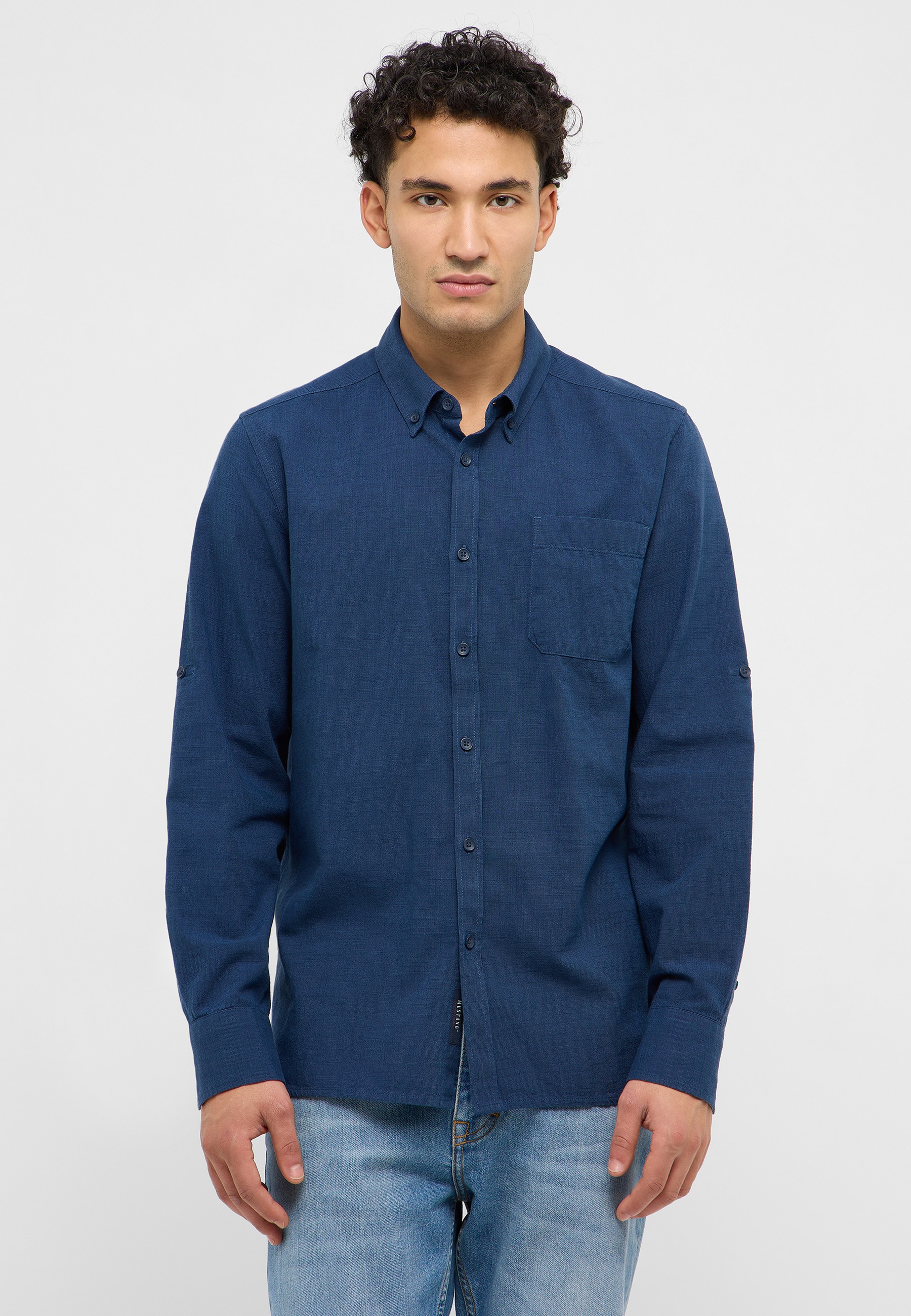 Hemd, Langarm, Hosen, Kleid, Hemd, Person