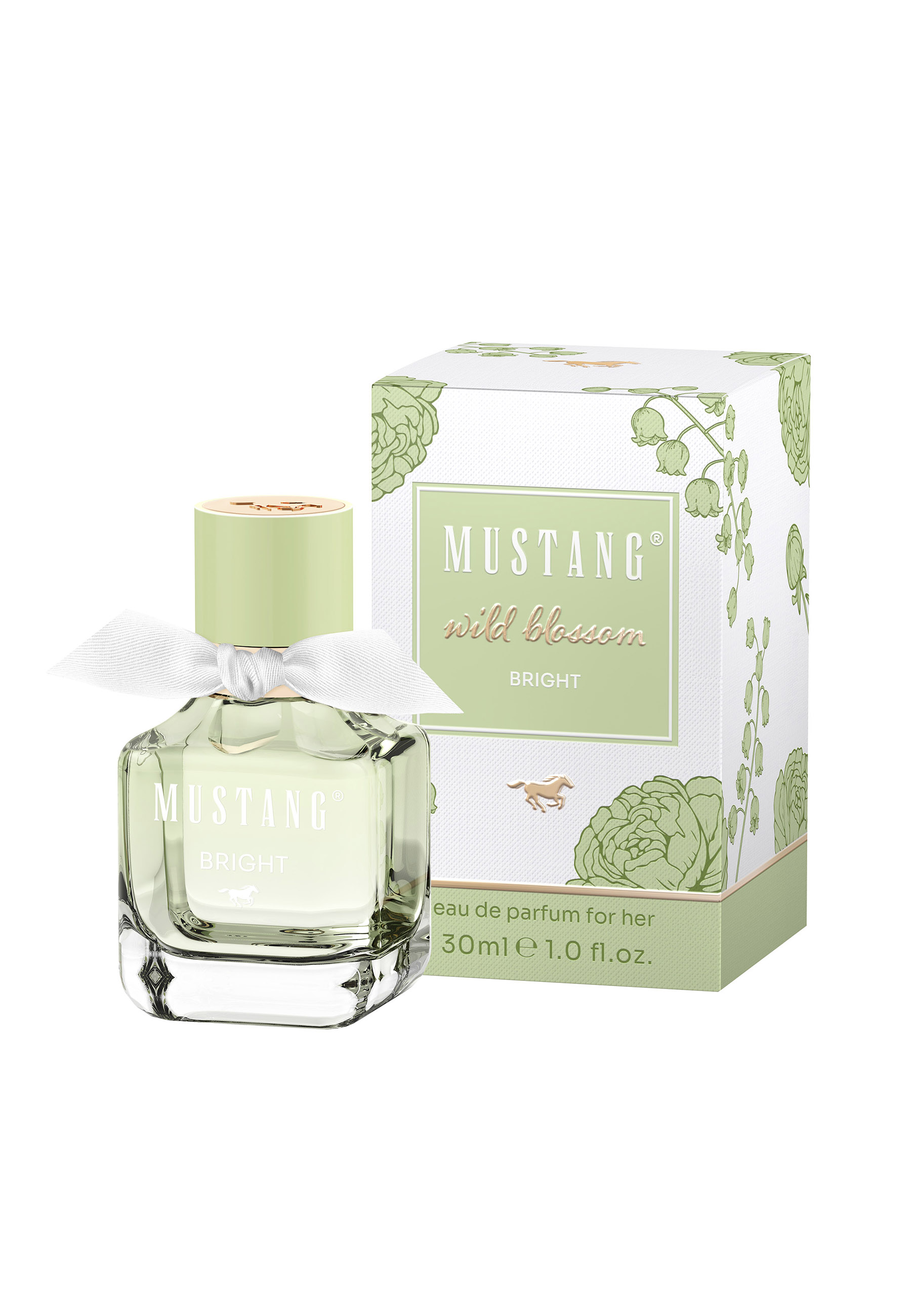 parfum, blumen, flasche, mist, mustang bright