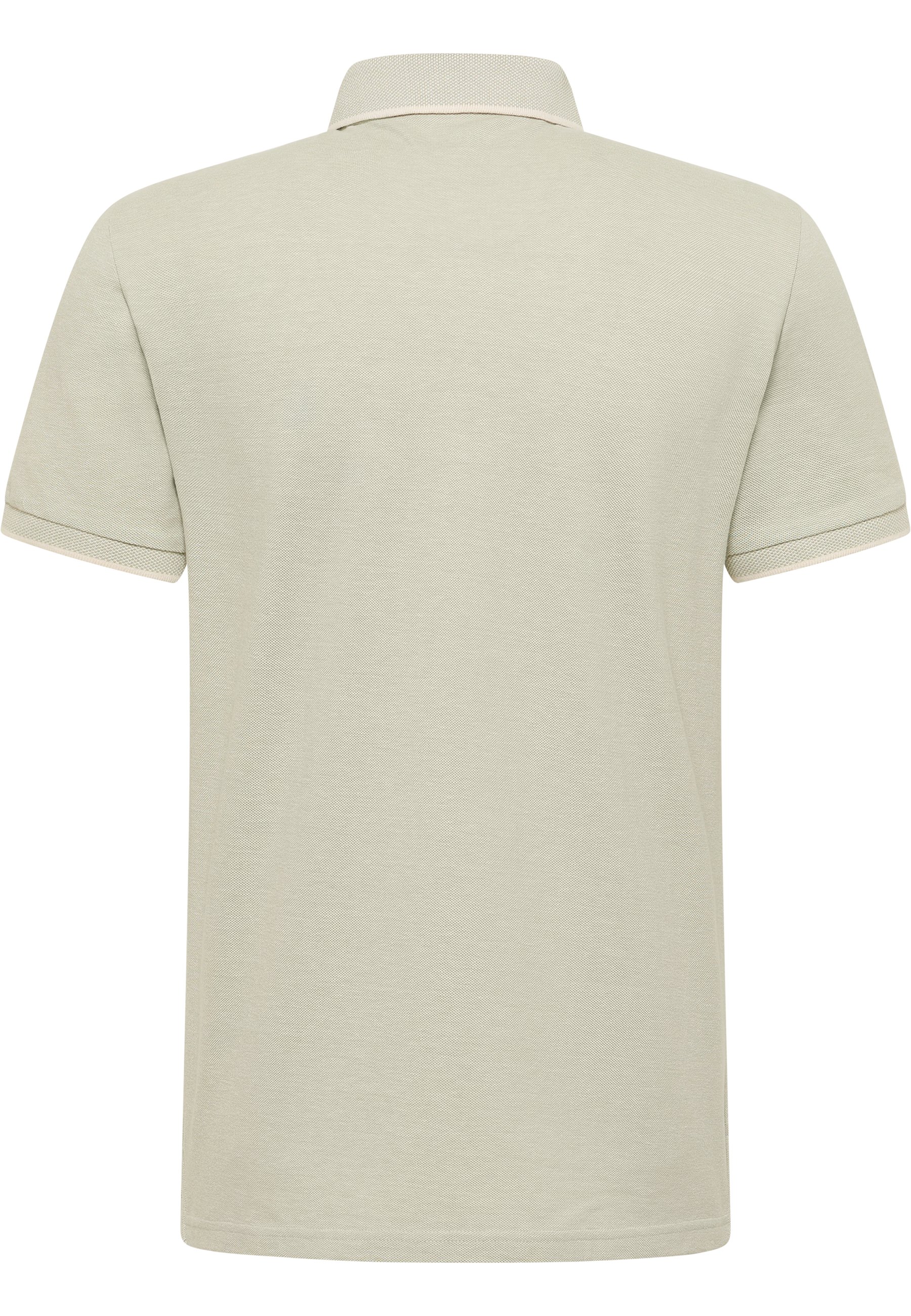 Polohemd, Kurzarm, Beige, Kragen, Piqué