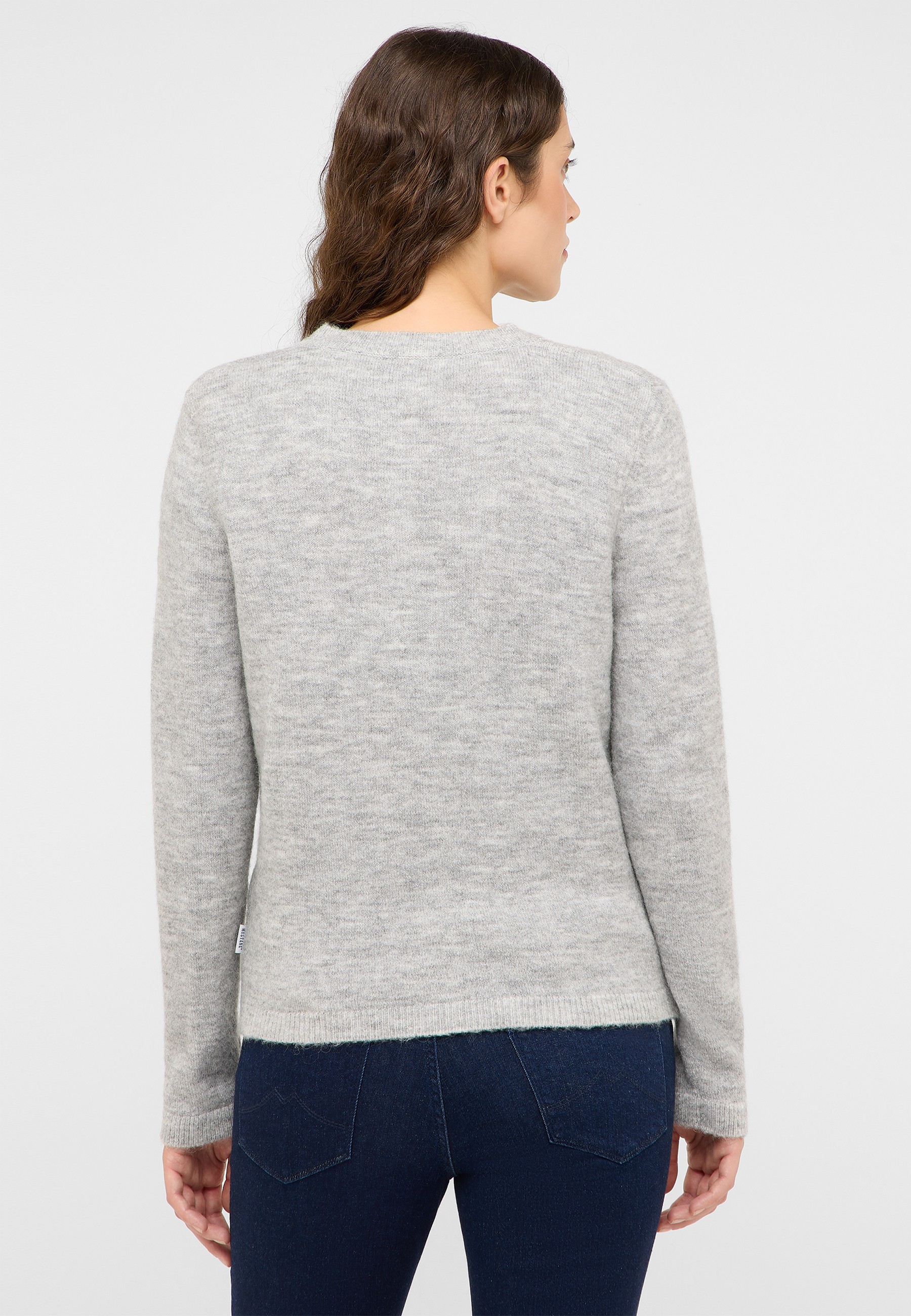 Langarm, Strickwaren, Pullover, Sweatshirt, Kopf