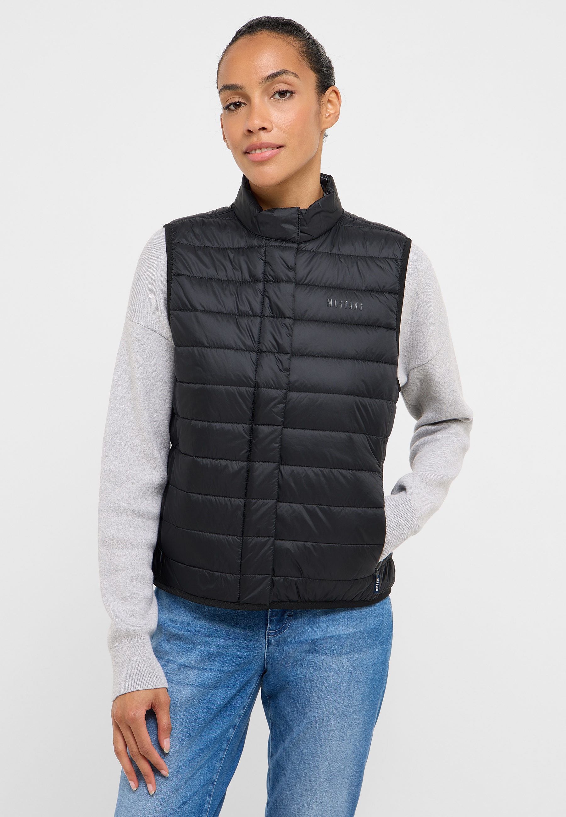 Rettungsweste, Weste, Jacke, Jeans, Person