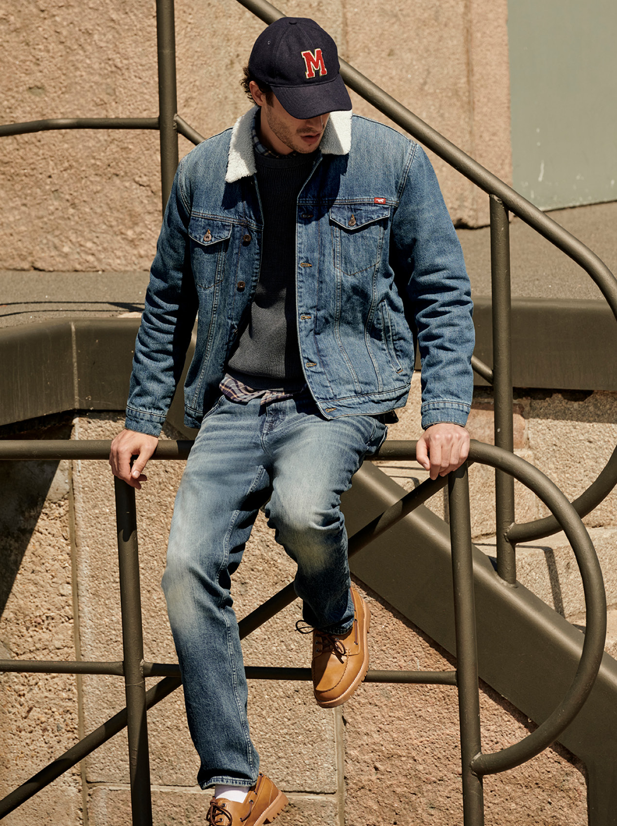 Hosen, Jeans, Jacke, Mann, Person