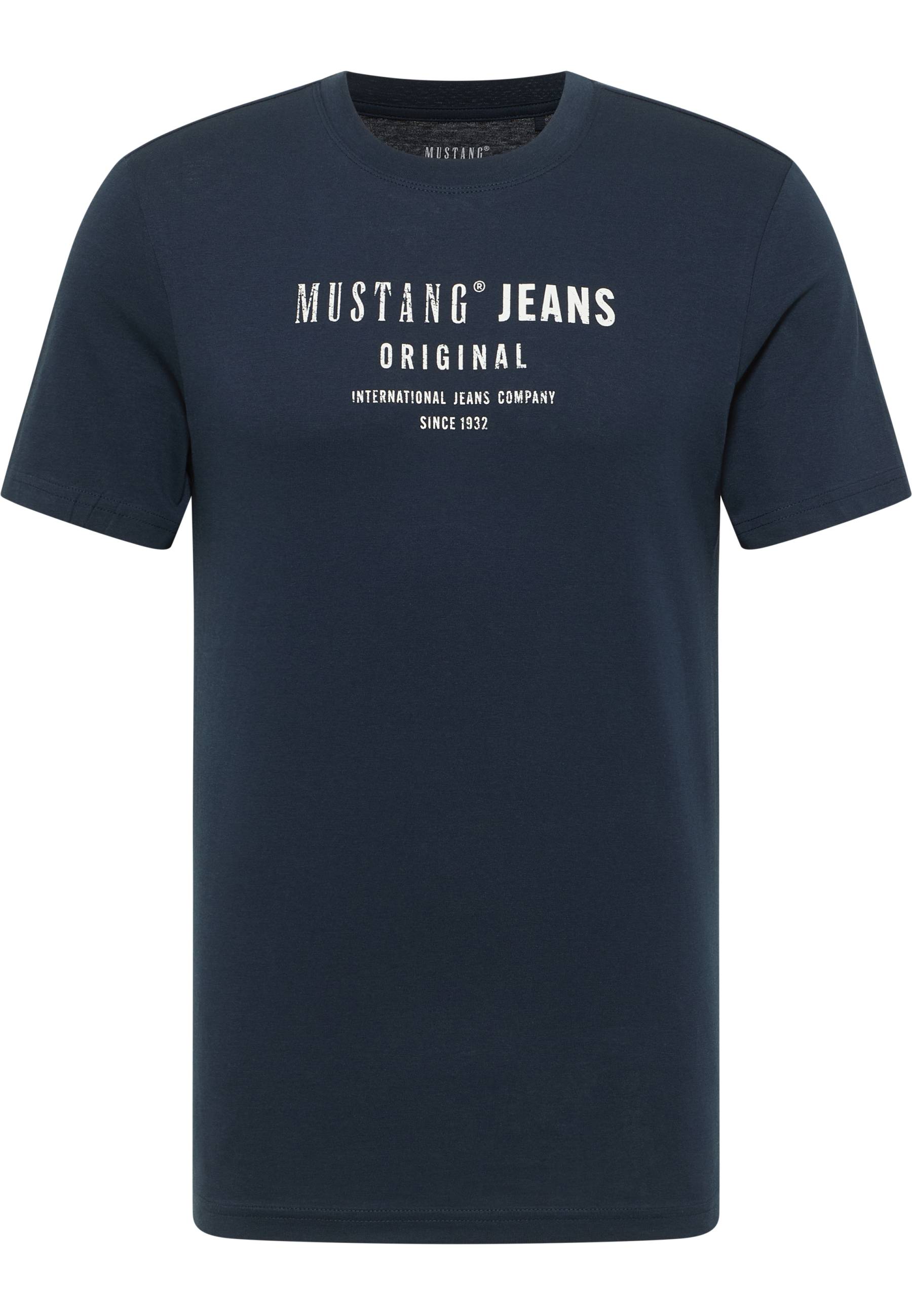 Mustang Herren T-Shirt Style Austin, navy