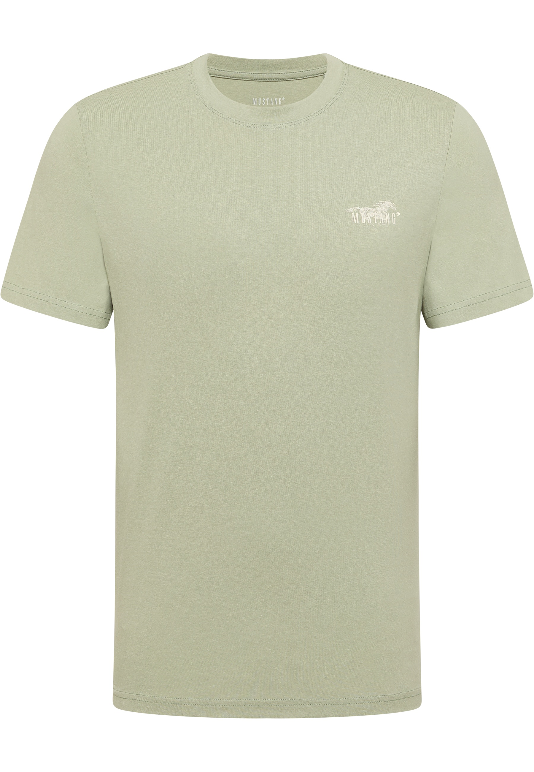 T-Shirt, Kurzarm, Unisex, Einfarbig, Grün