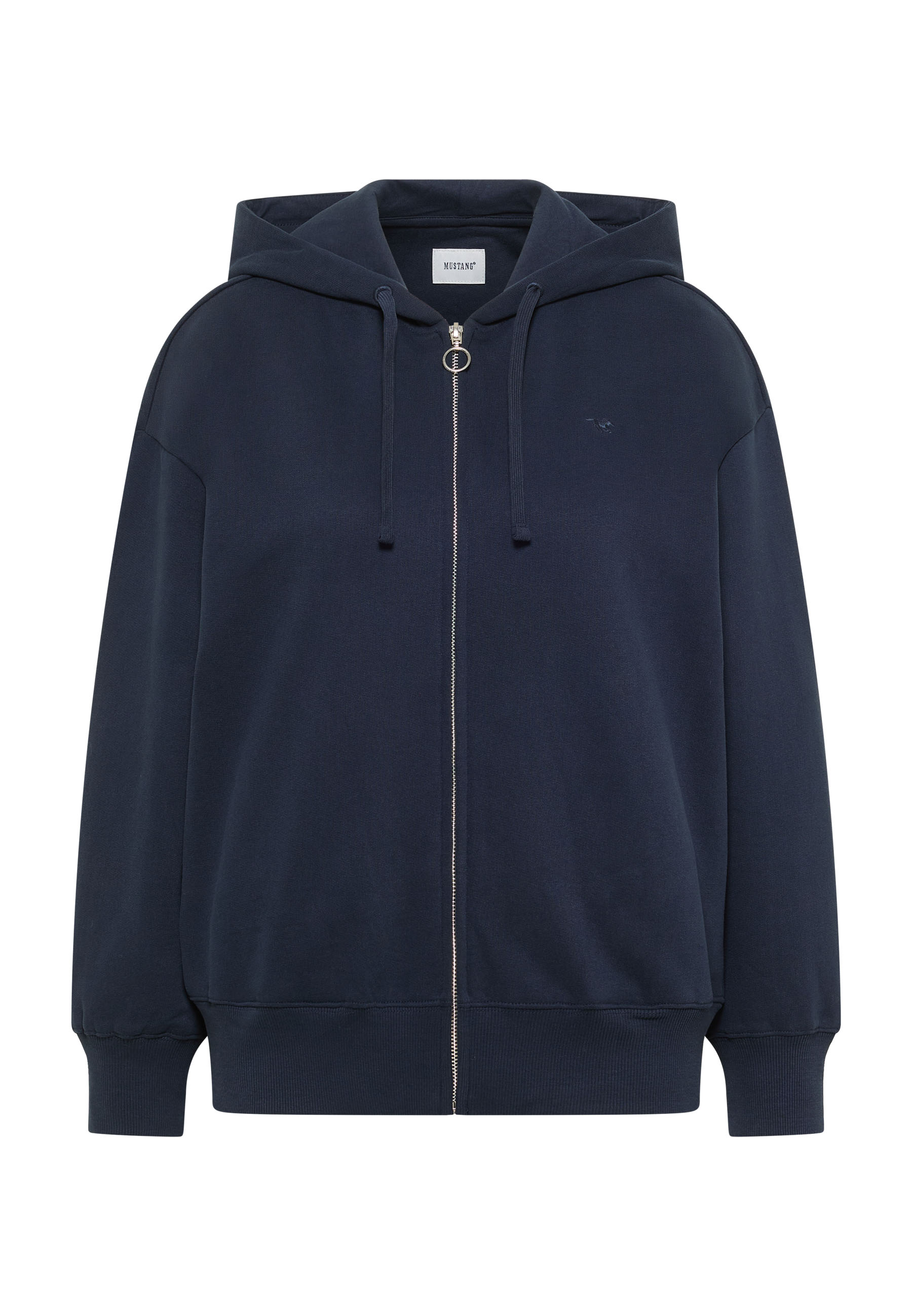 Hoodie, Zip, Navy, Sweatshirt, Drawstring