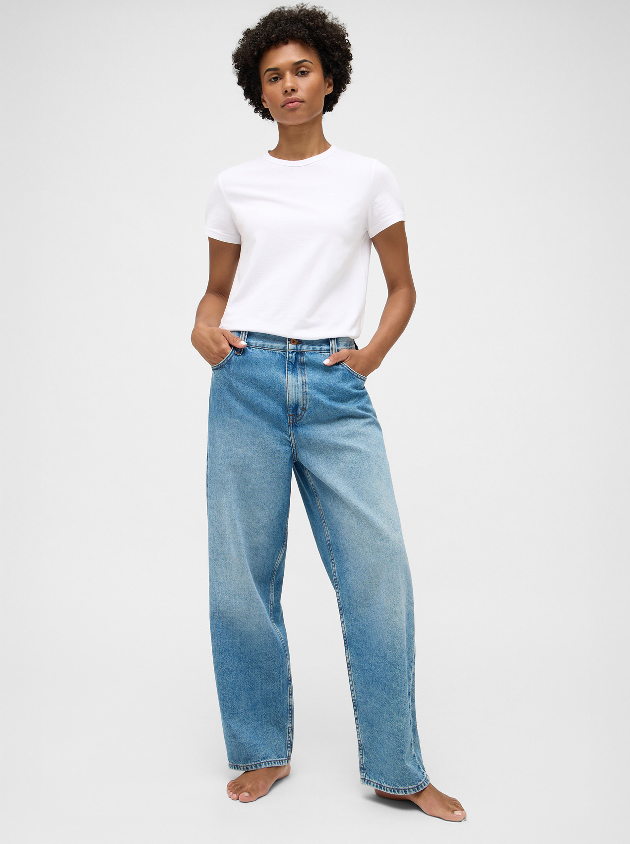 Bekleidung, Hosen, Jeans, Person