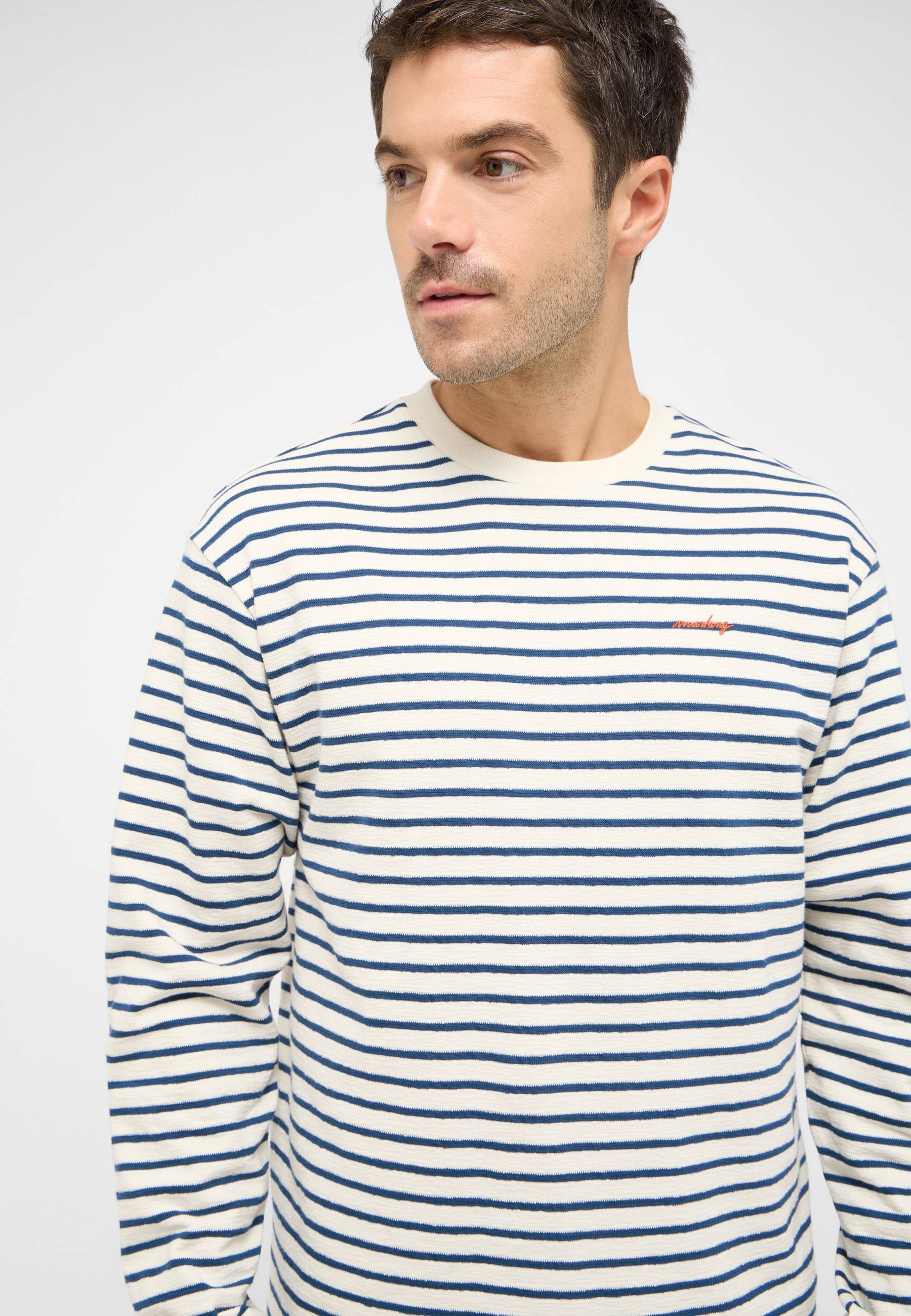 Langarm, Ärmel, T-shirt, Mann, Person