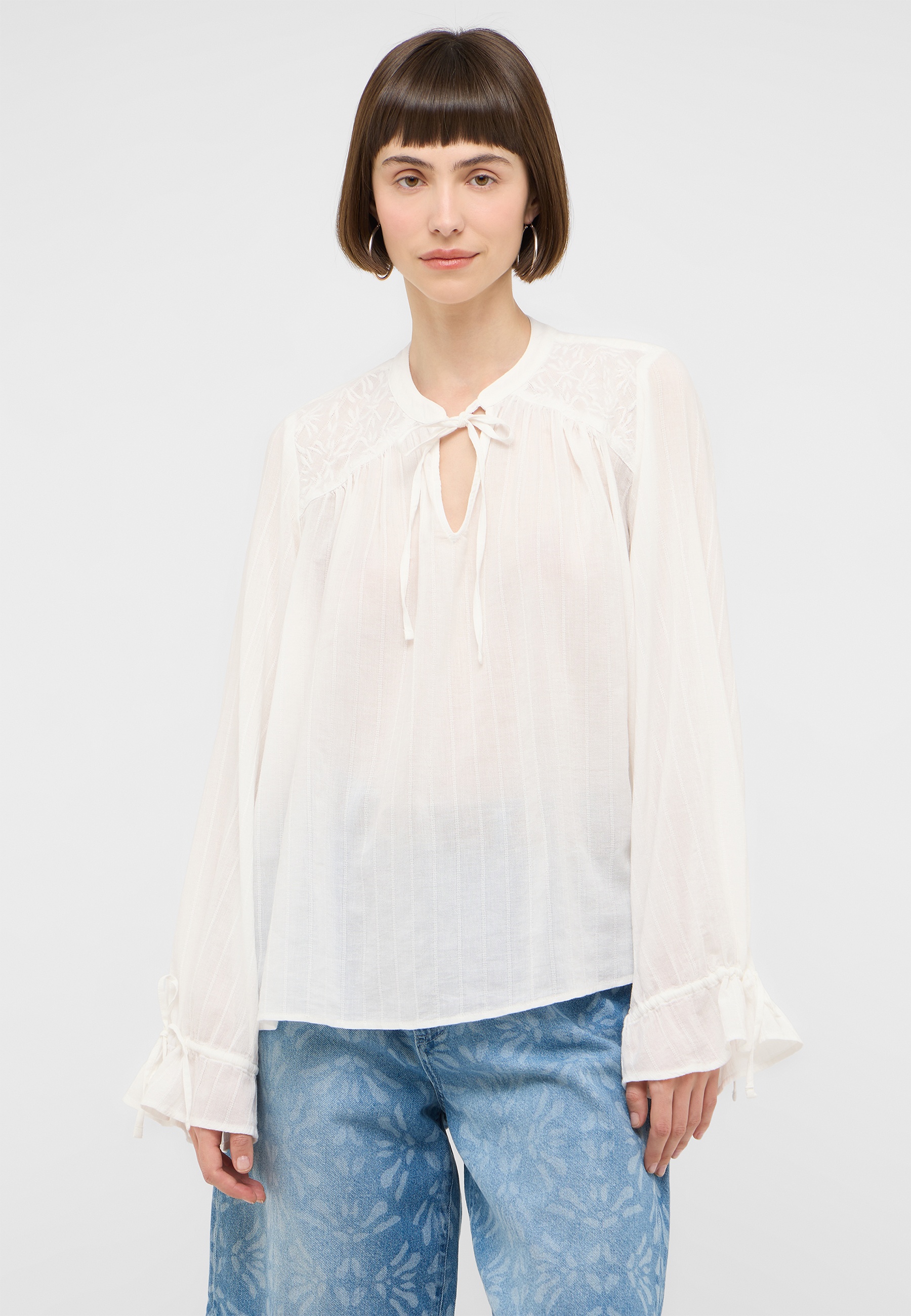 Langarmbluse Style Feminine Blouse