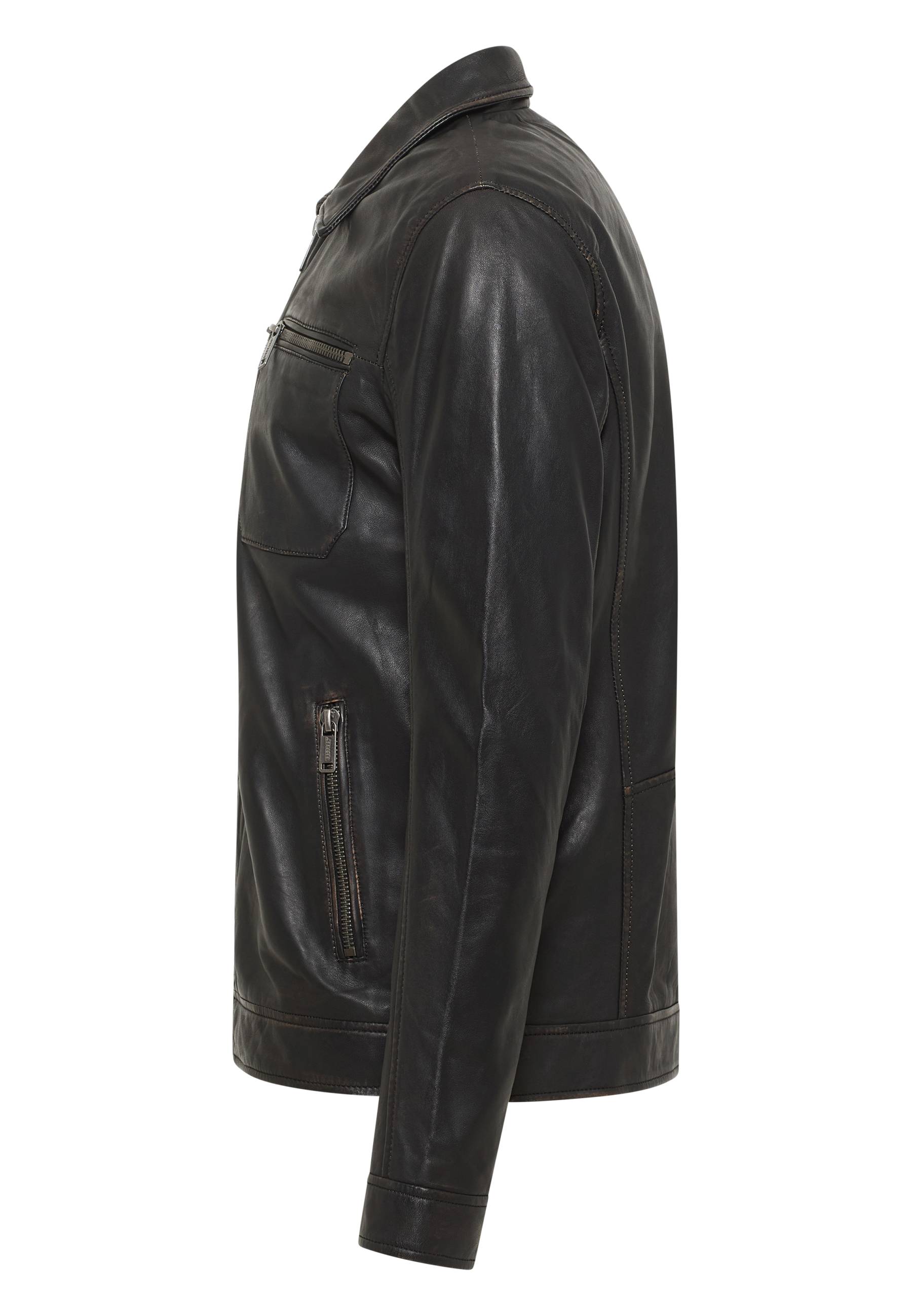 Bekleidung, Mantel, Jacke, Jacke aus Leder