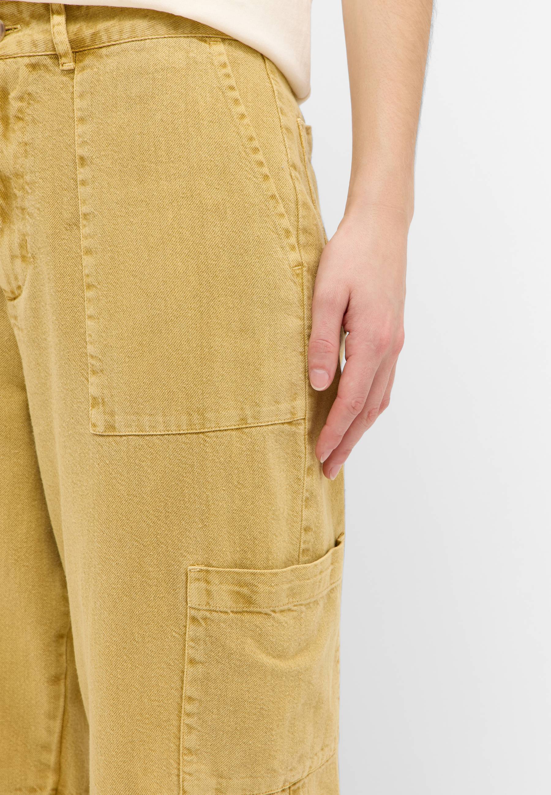 Bekleidung, Hosen, Dekoration für Zuhause, Leinen, Khaki