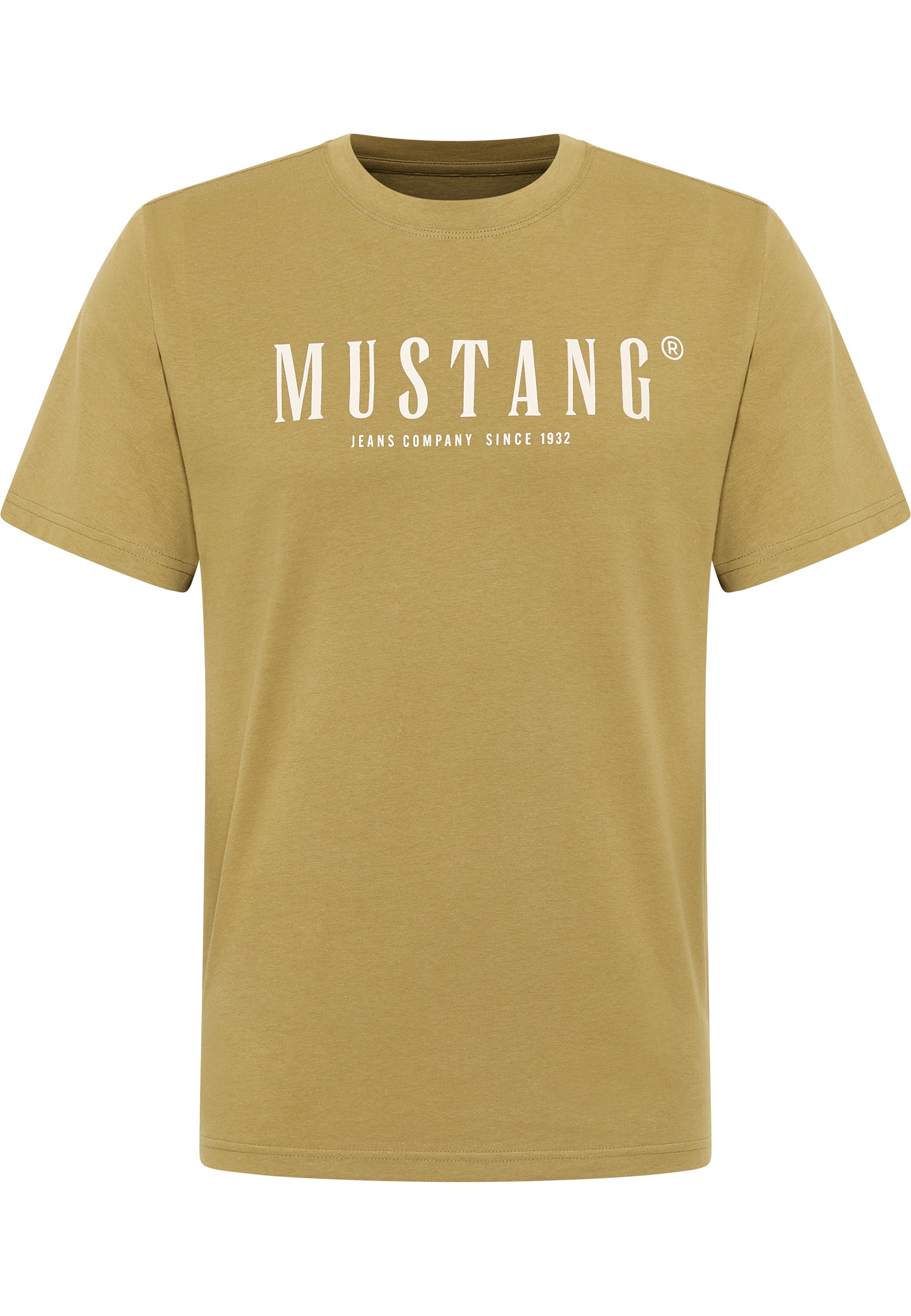 Mustang Herren T-Shirt Style Austin, khaki