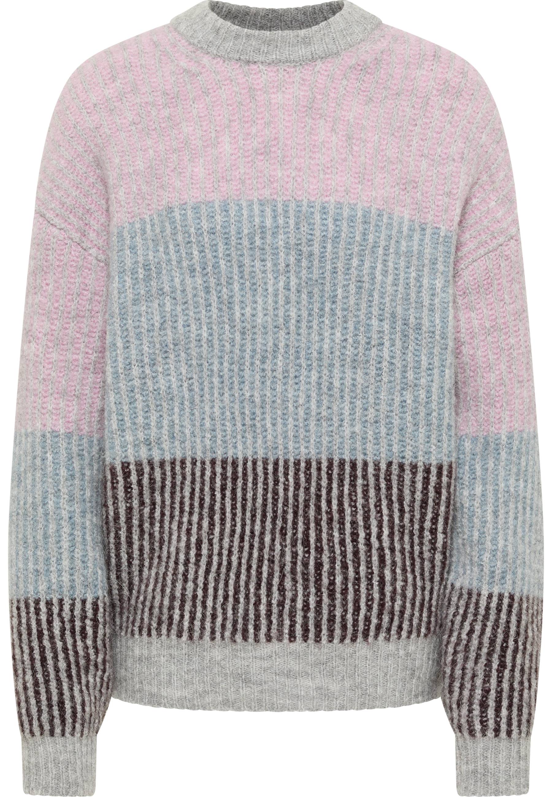 Mustang Damen Langarmpullover Style Erin, bunt