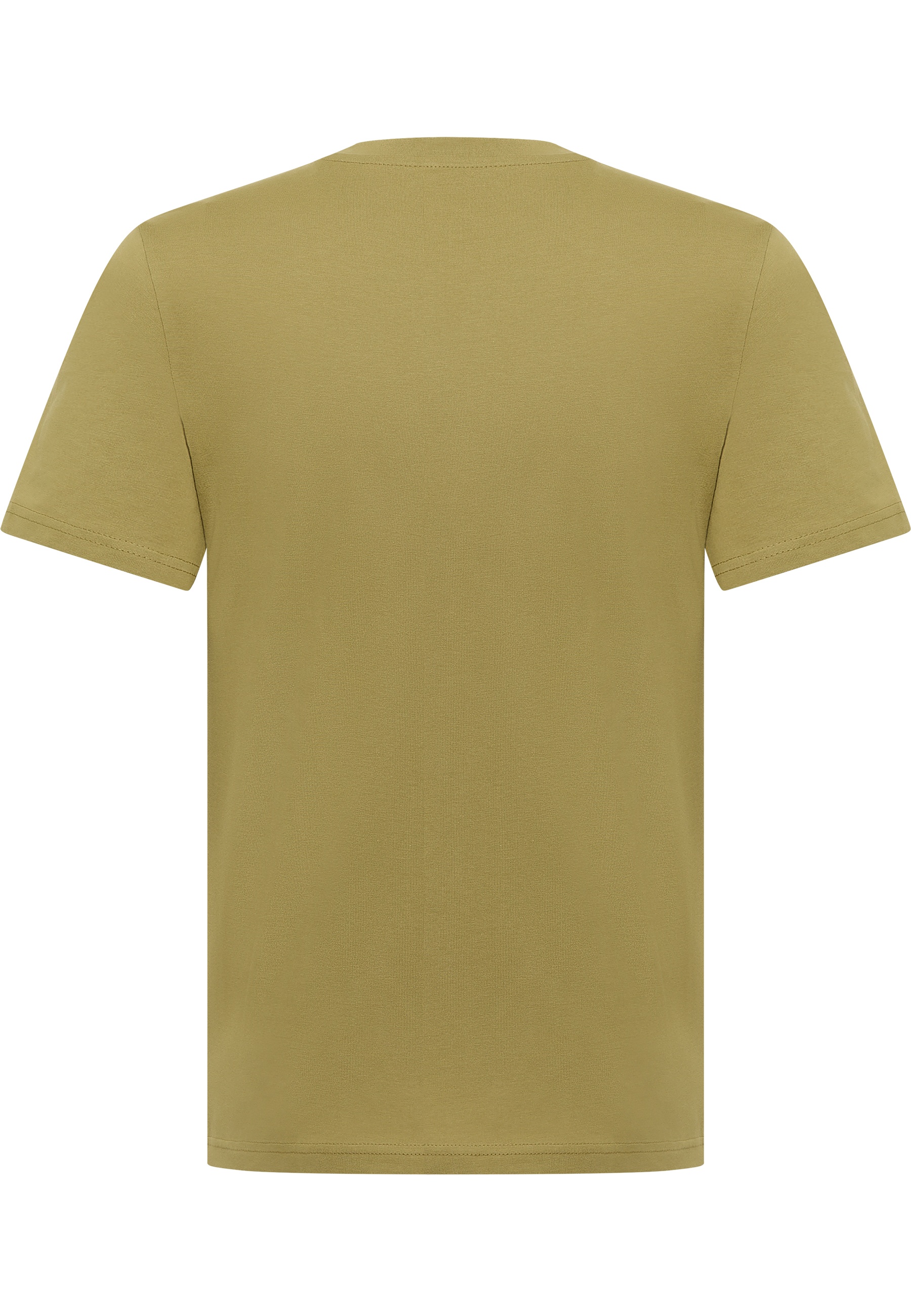 T-Shirt, Kurzarm, Unifarben, Olive, Herren/-Unisex