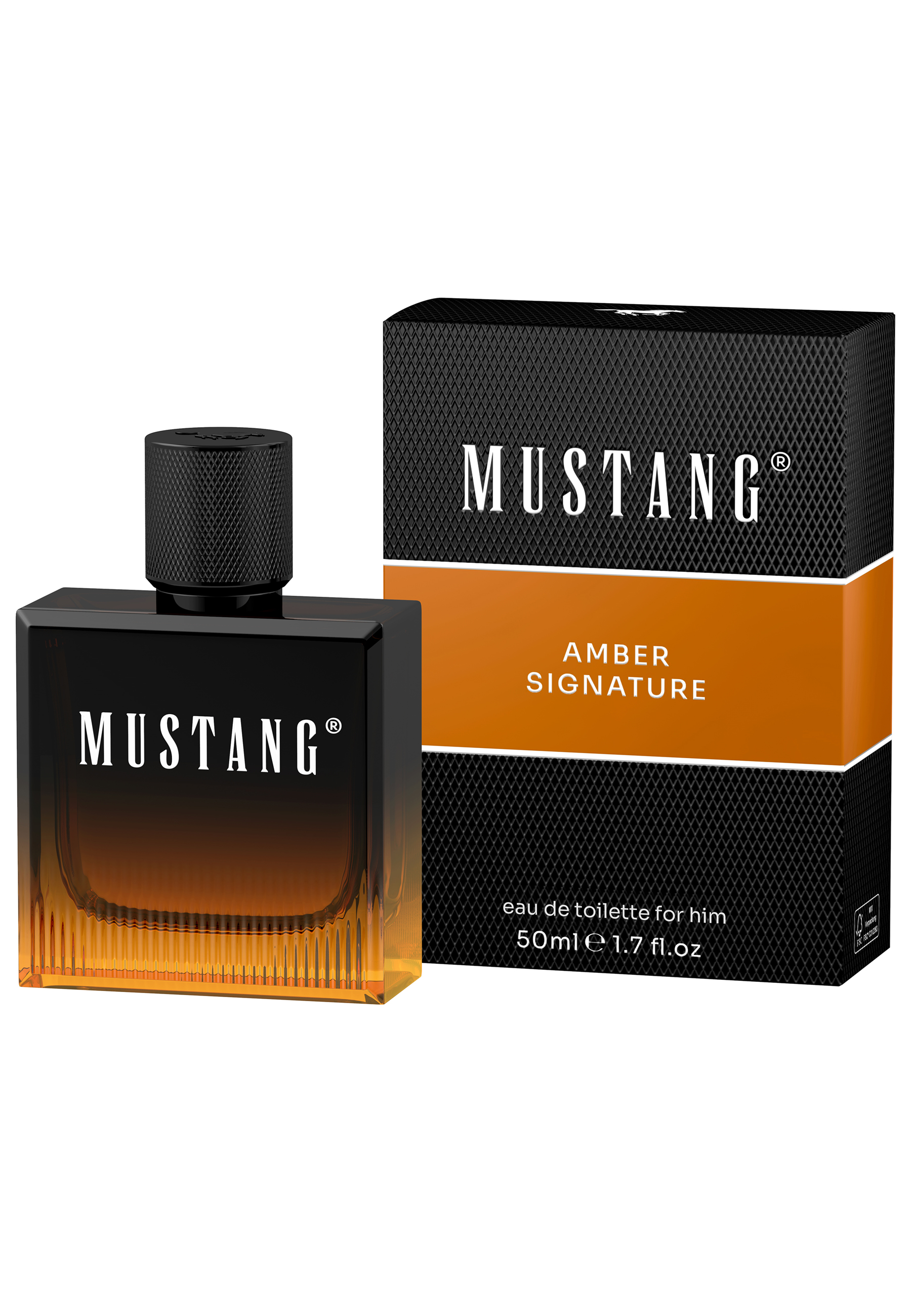 Mustang Herren Parfum Mustang amber signature, senf