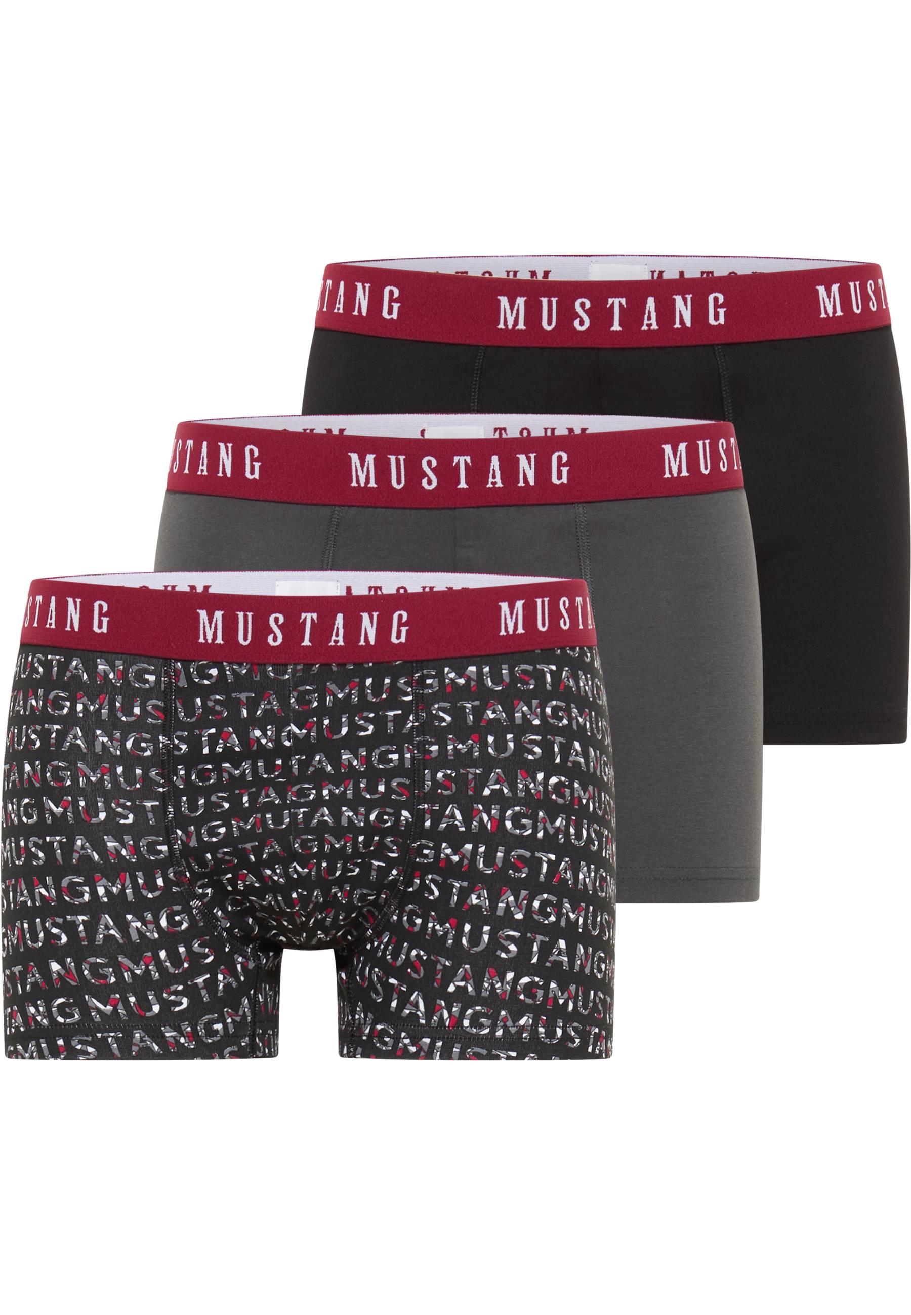 Mustang Herren Unterhose Style Mustang Retro, bunt