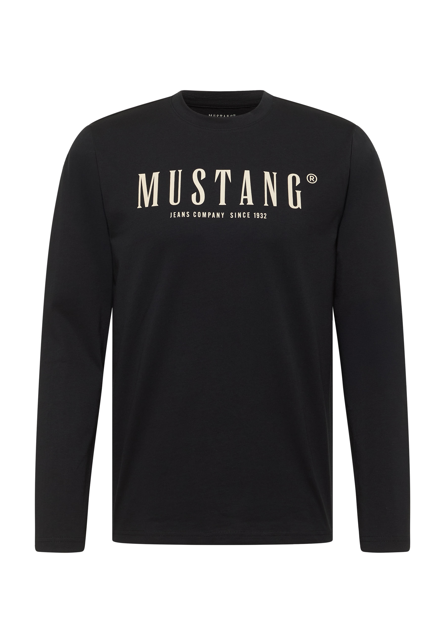 musternger, mustang, long-sleeve, engag?, graphic tee