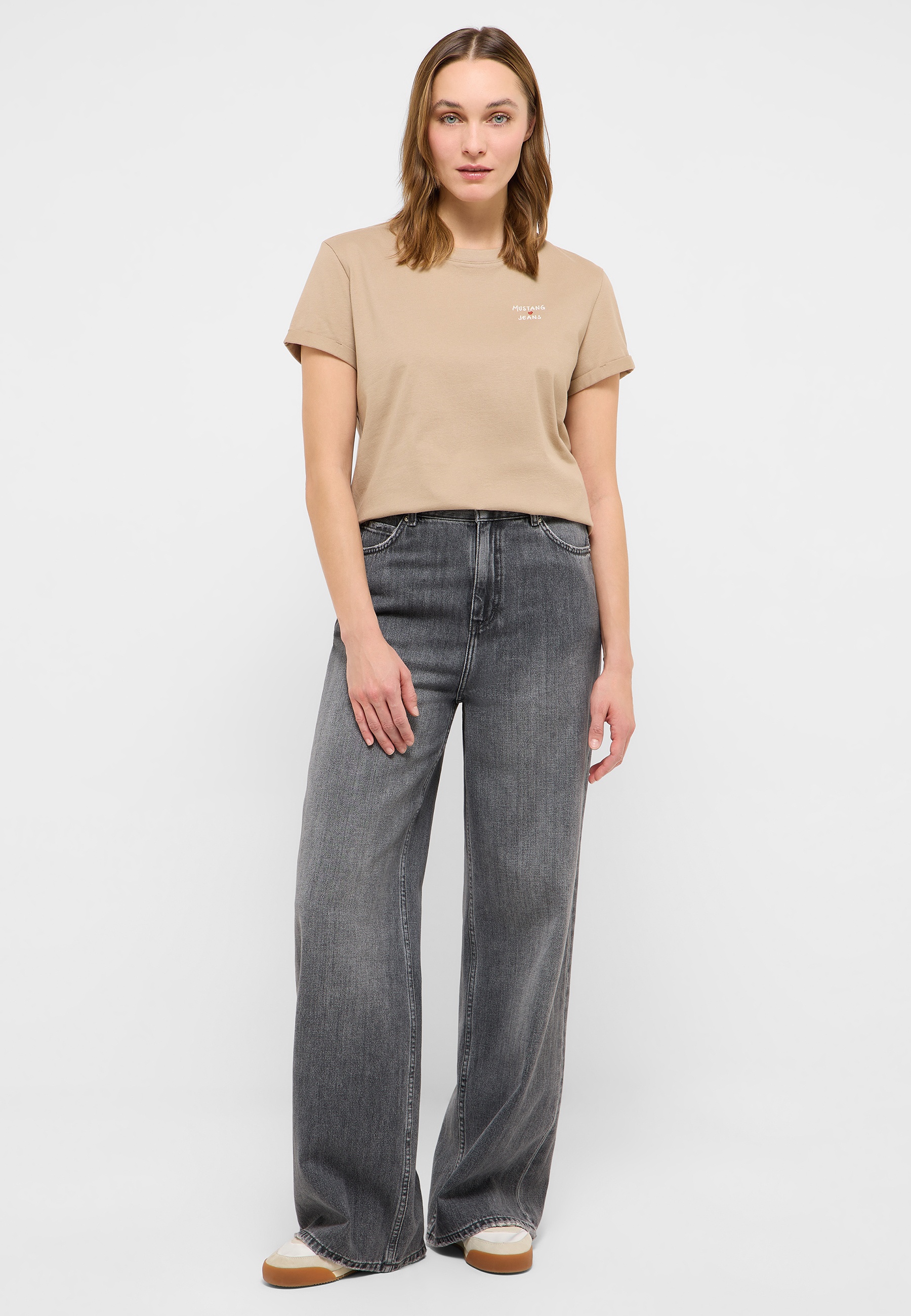 Hosen, Bluse, Jeans, Leinen, Person