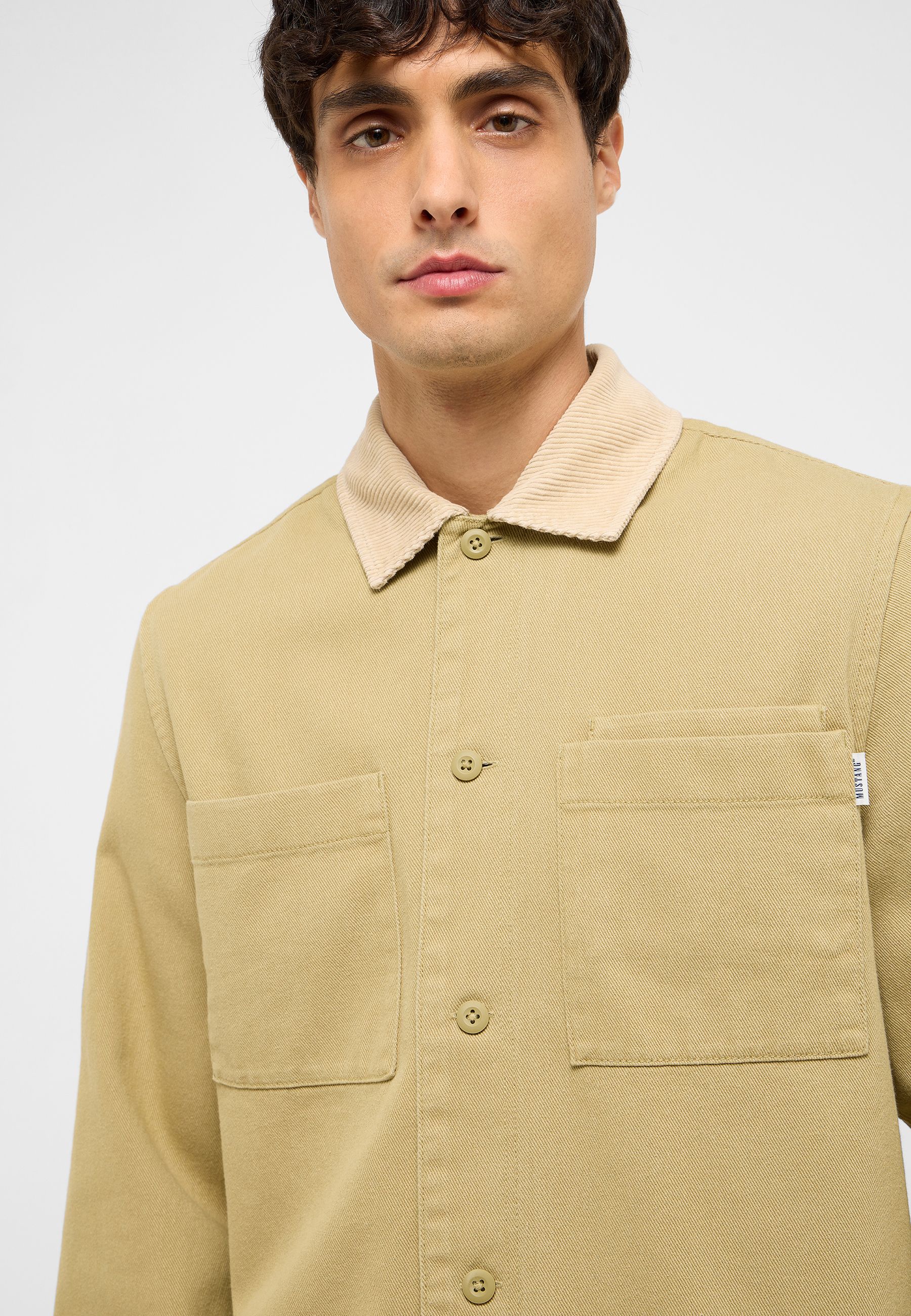 Hemd, Khaki, Erwachsener, Mann, Person