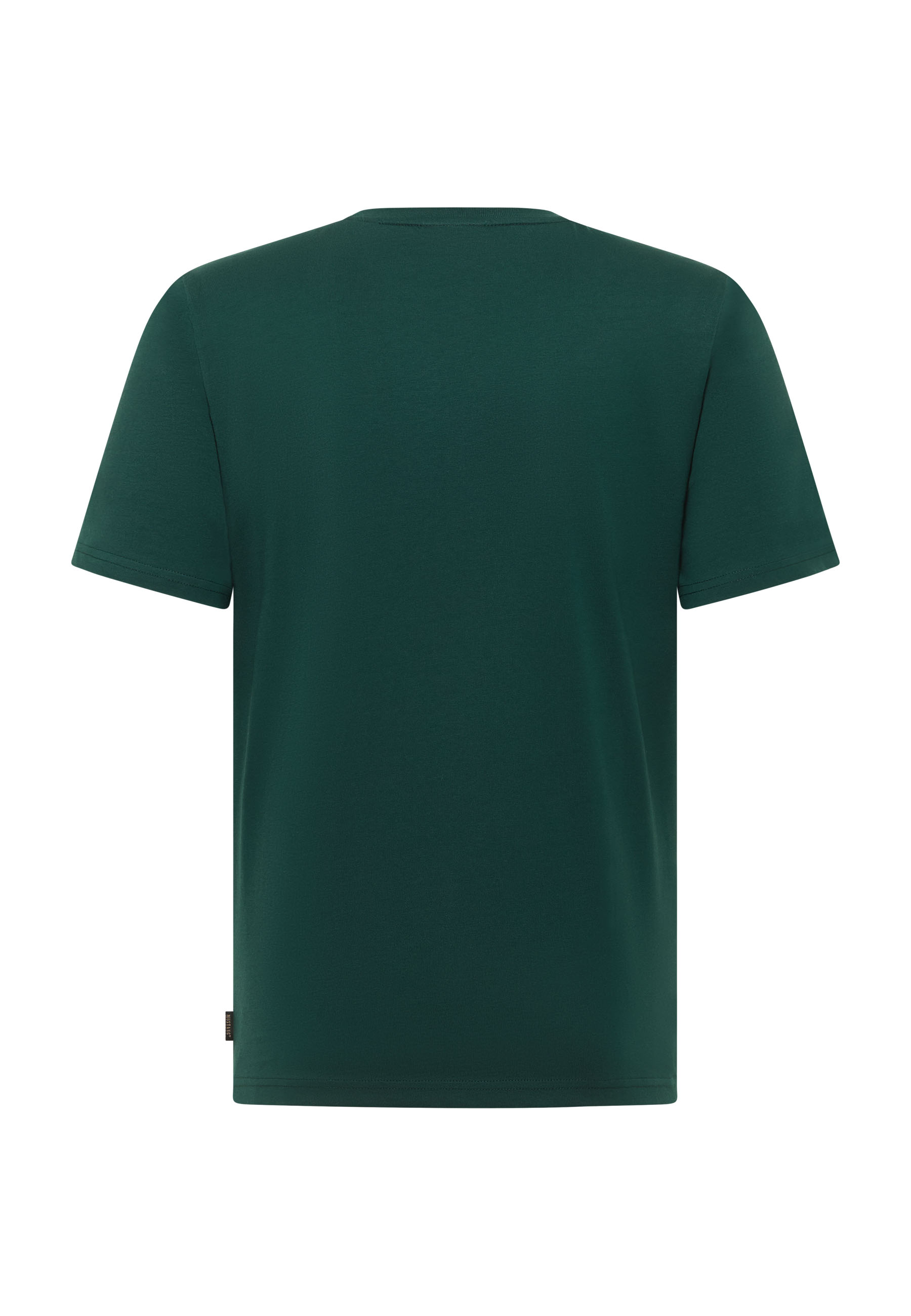 T-Shirt, Kurzarm, Rundhals, Einfarbig, Grün