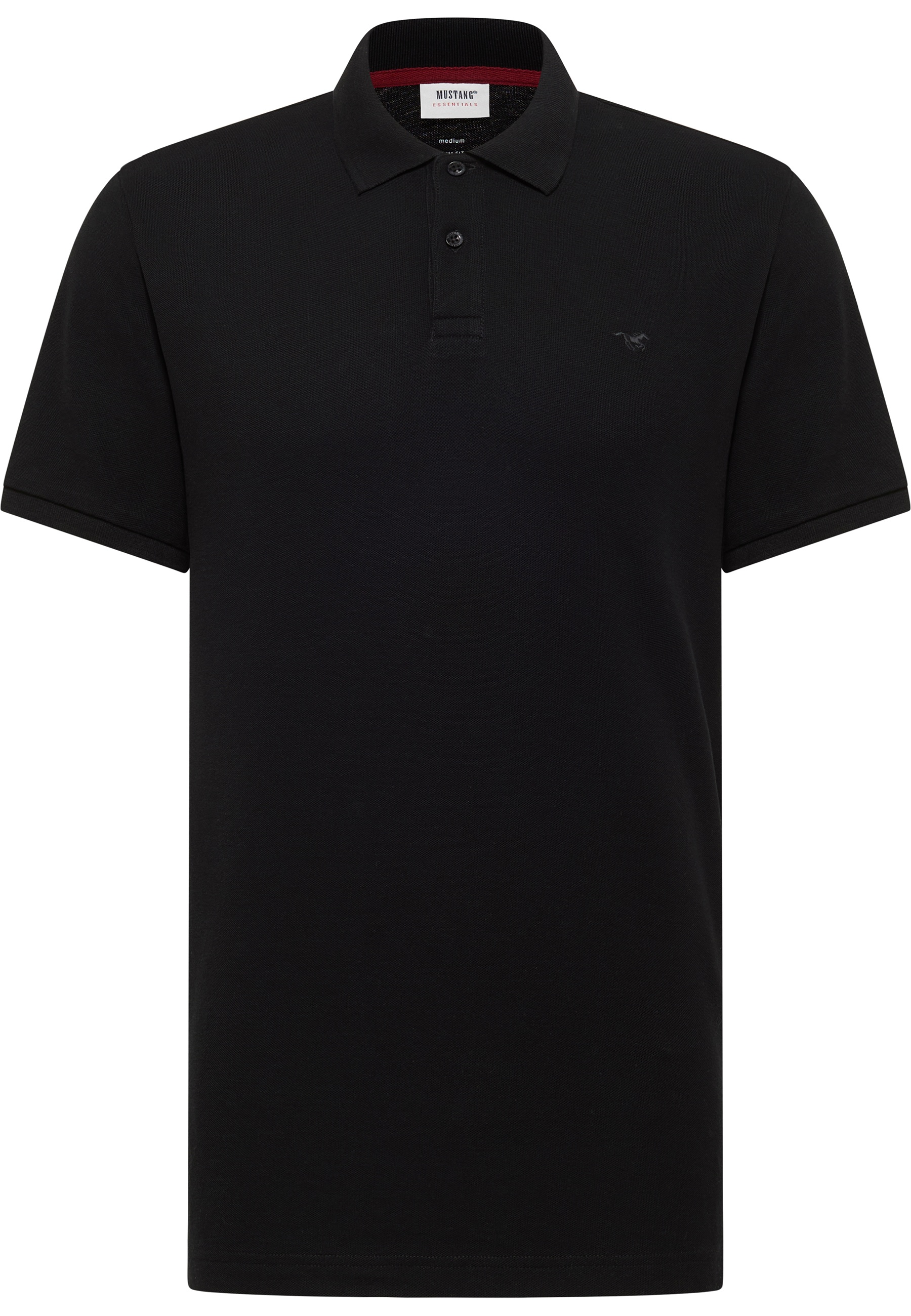 Mustang Herren T-Shirt Style Pierre, schwarz