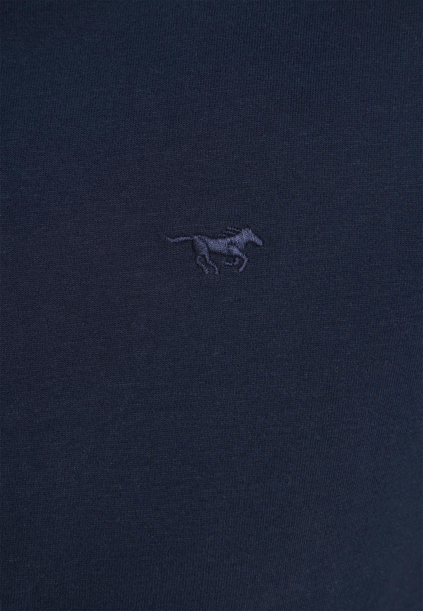 pferd, logo, Stitch, marineblau, T-Shirt