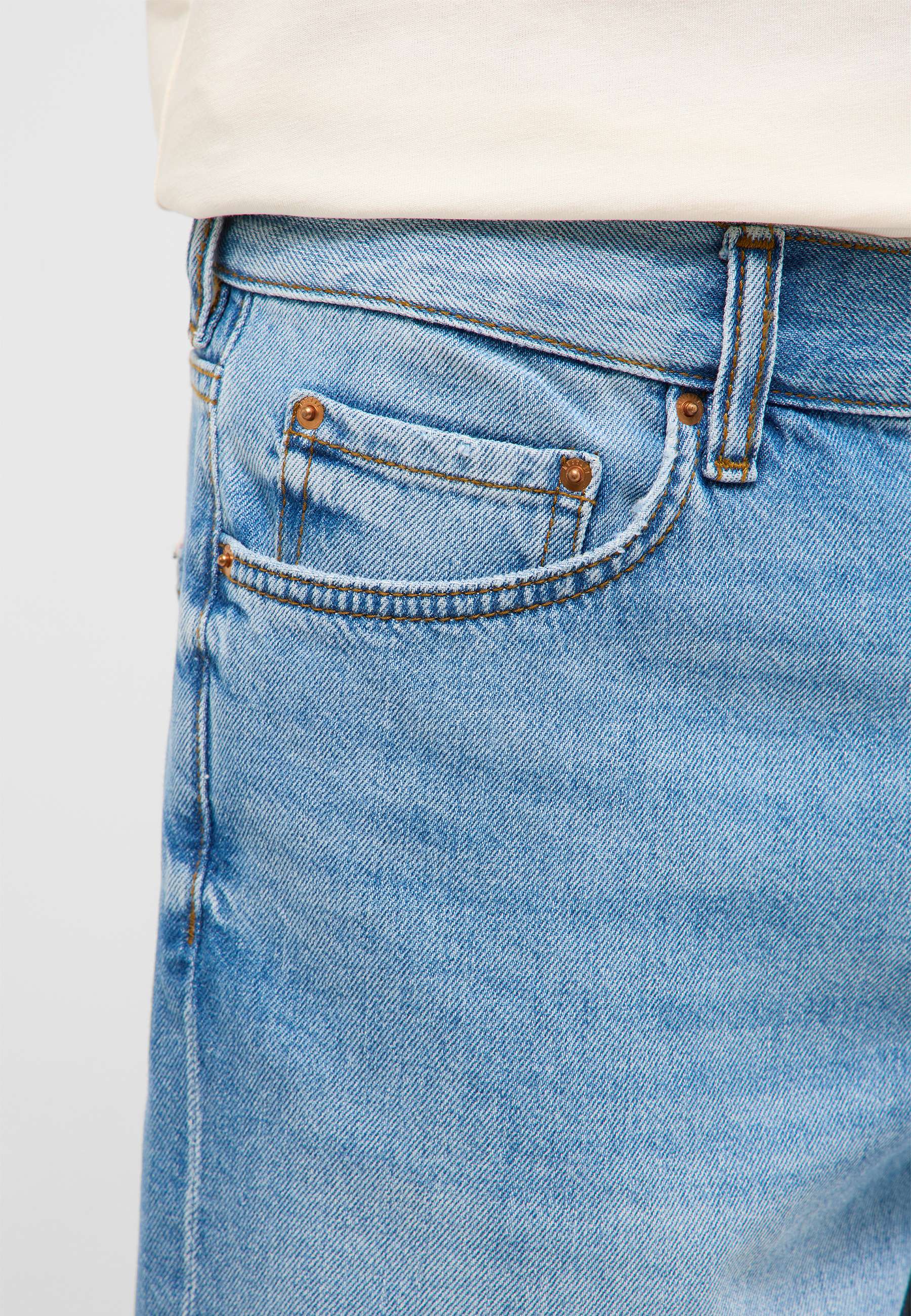 Jeans, Denim, Jeansfront, Gürtelschlaufen, Taschen