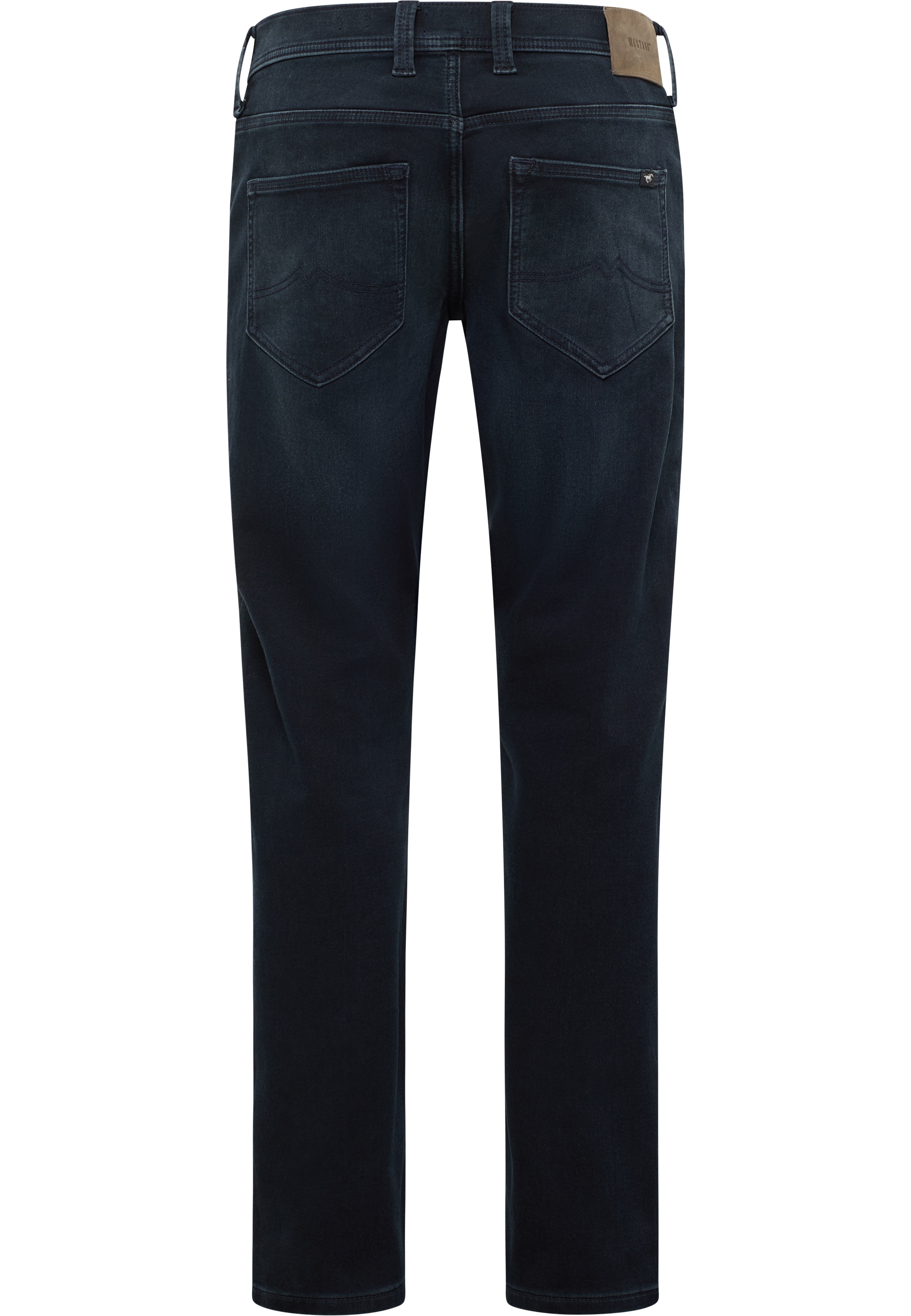 Jeans, Hose, Back Pockets, Dunkler Denim, Einteiliger obere Tasche?