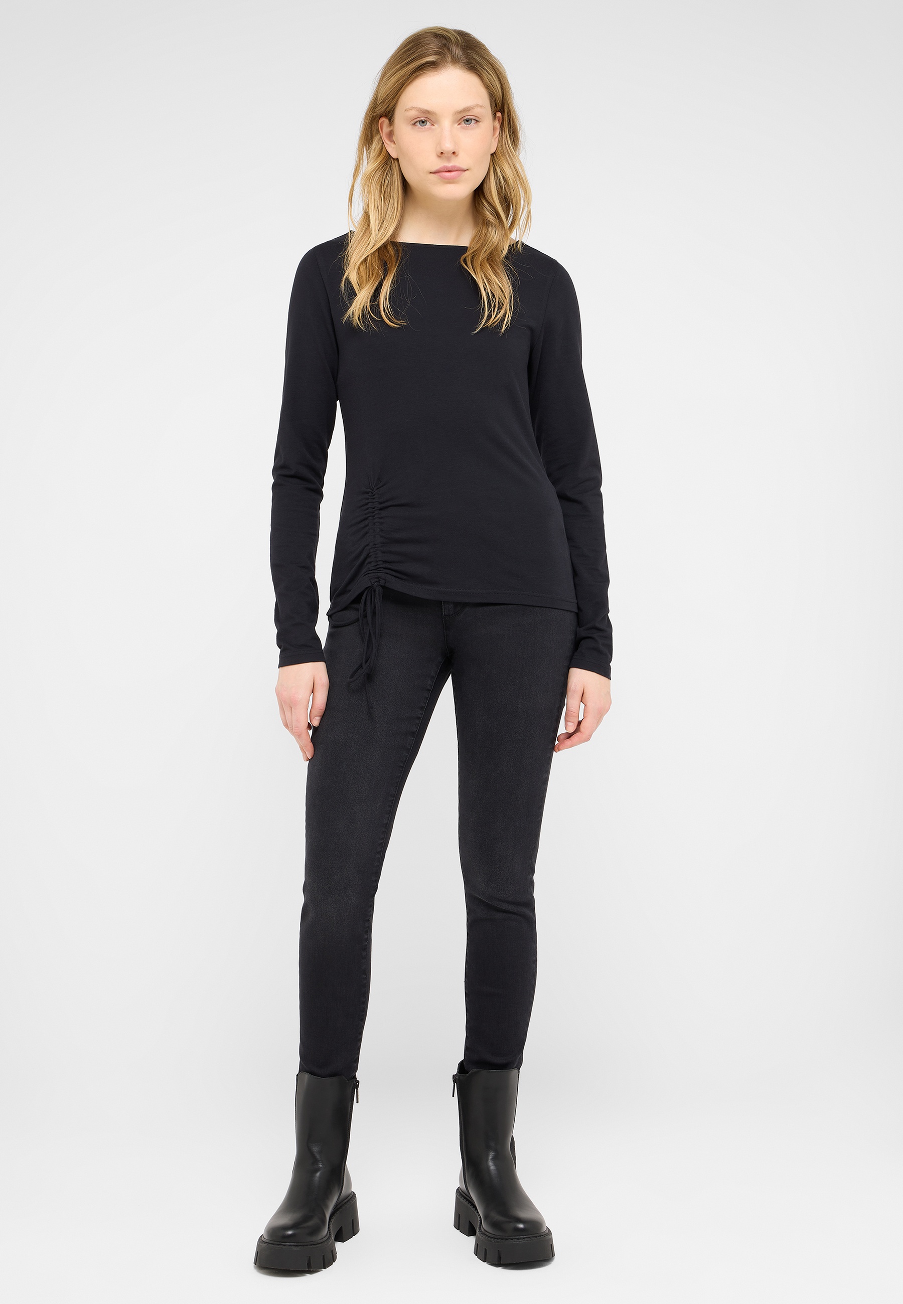 Langarm, Hosen, Erwachsener, Person, Frau