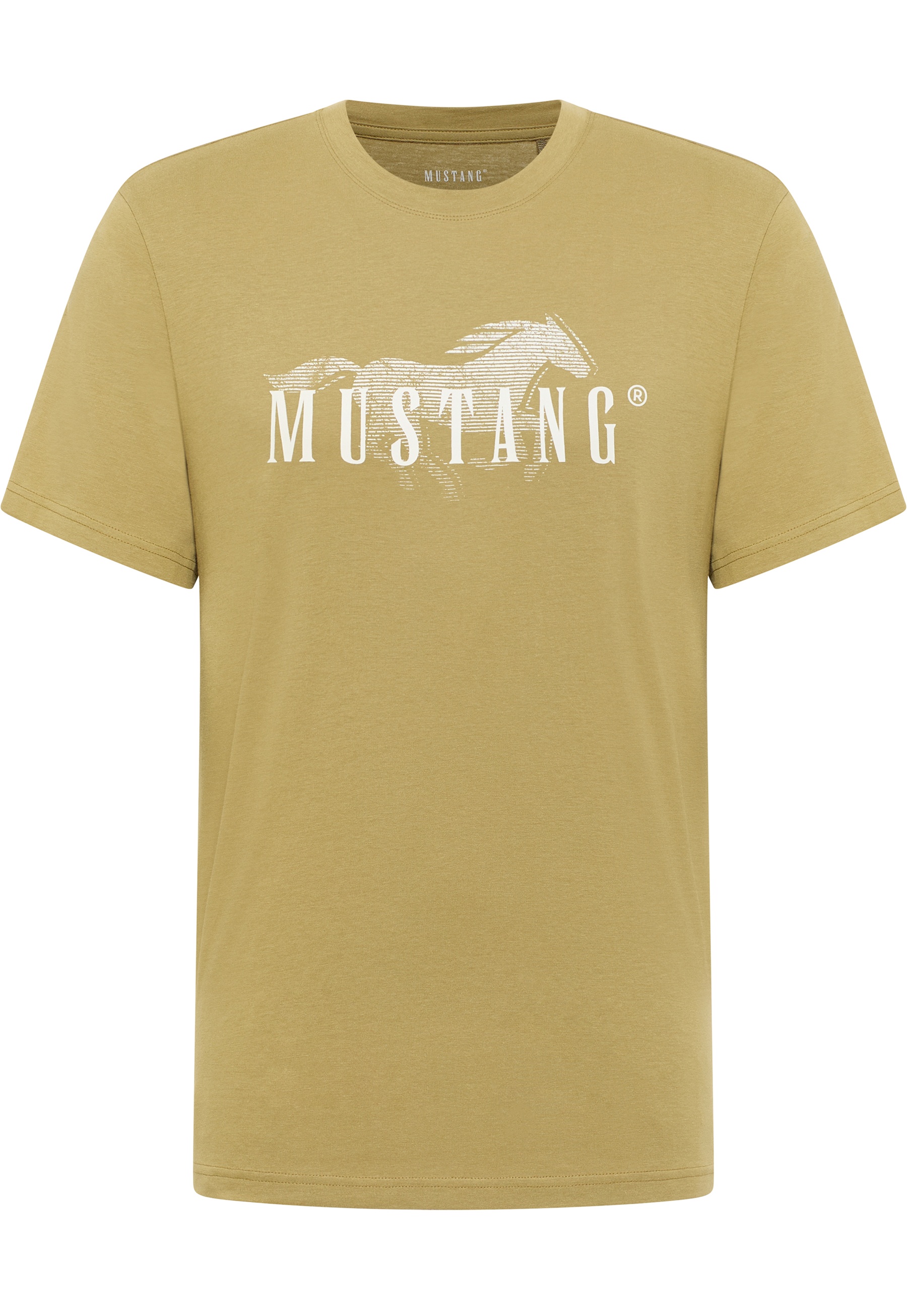 Mustang Herren T-Shirt Style Austin, khaki